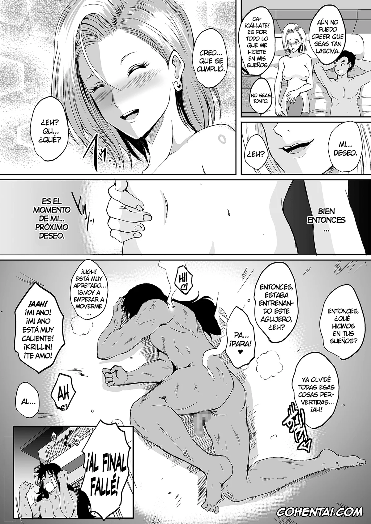 Dragon Ball Z xxx, Android 18 xxx, Krillin xxx, Yamcha xxx, any wish any hope (Dragon Ball Z), pagina 34
