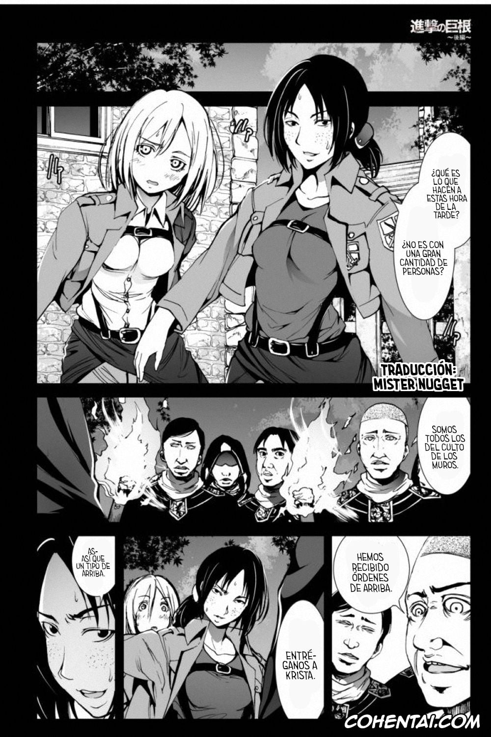 Shingeki No Kyojin | Attack On Titan hentai, Krista Lenz hentai, Ymir hentai, Shingeki no Kyokon ~Kōhen~ (Shingeki no Kyojin), pagina 3