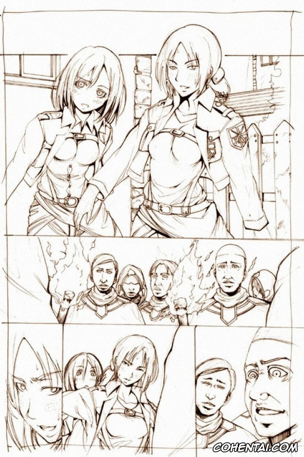 Shingeki No Kyojin | Attack On Titan xxx, Krista Lenz xxx, Ymir xxx, Shingeki no Kyokon ~Kōhen~ (Shingeki no Kyojin), pagina 16