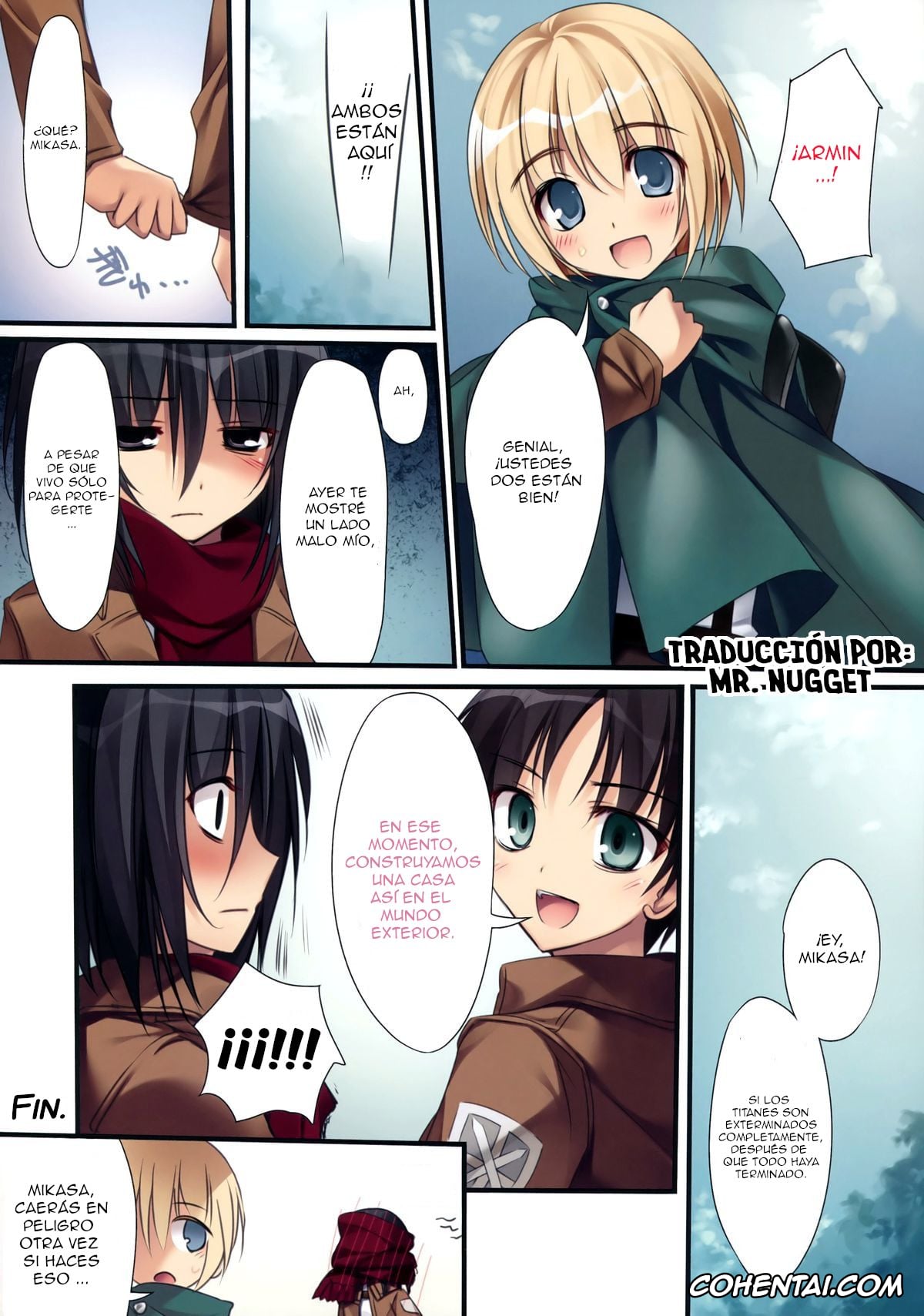 Shingeki No Kyojin | Attack On Titan xxx, Eren Jaeger xxx, Mikasa Ackerman xxx, Karorful mix EX11 (Shingeki no Kyojin), pagina 16