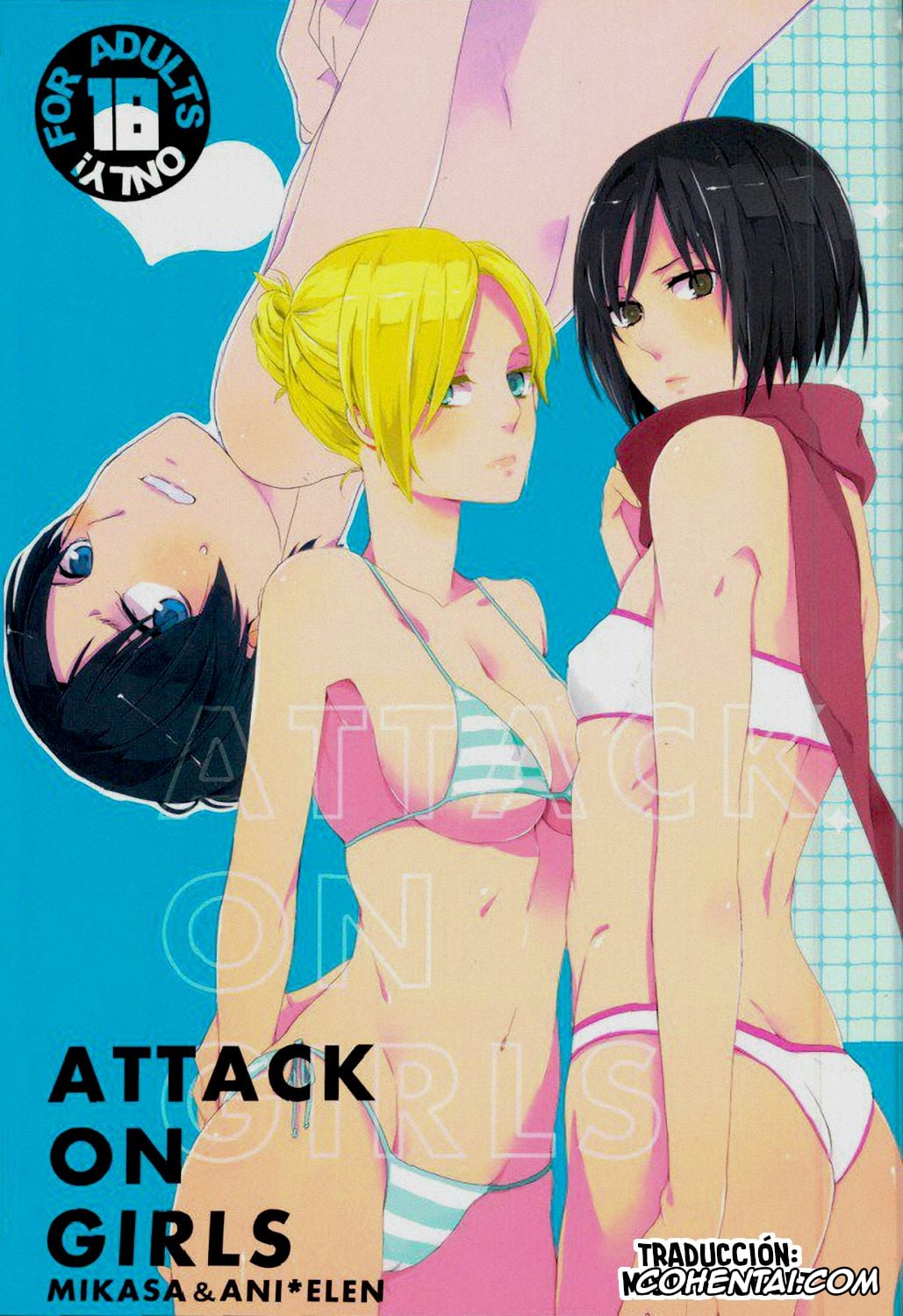 Shingeki No Kyojin | Attack On Titan xxx, Annie Leonhart xxx, Eren Jaeger xxx, Mikasa Ackerman xxx, Sasha Blouse xxx, ATTACK ON GIRLS (Shingeki no Kyojin), pagina 1