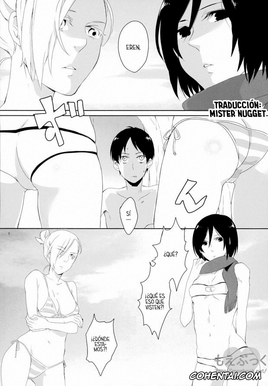 Shingeki No Kyojin | Attack On Titan hentai, Annie Leonhart hentai, Eren Jaeger hentai, Mikasa Ackerman hentai, Sasha Blouse hentai, ATTACK ON GIRLS (Shingeki no Kyojin), pagina 3