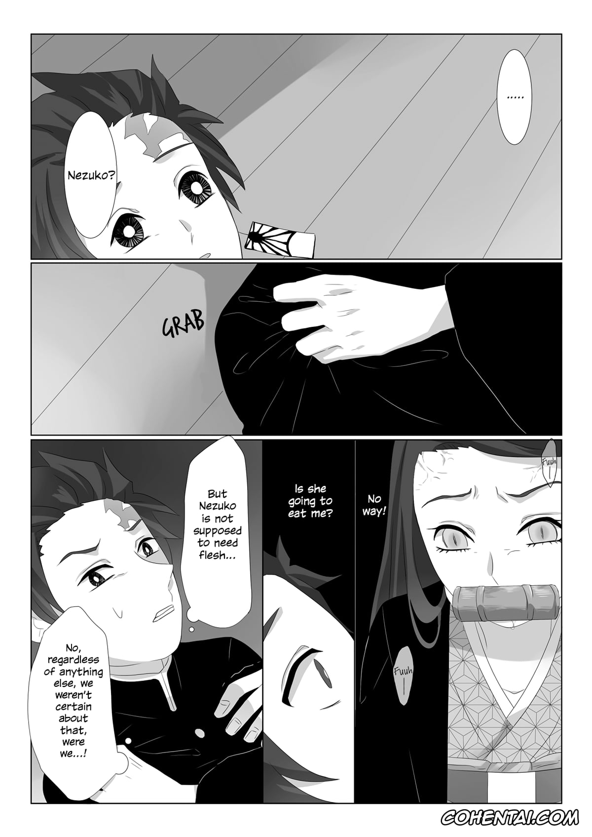 Kimetsu No Yaiba | Demon Slayer porno, Nezuko Kamado porno, Tanjirou Kamado porno, Rakurai (Kimetsu no Yaiba), pagina 5