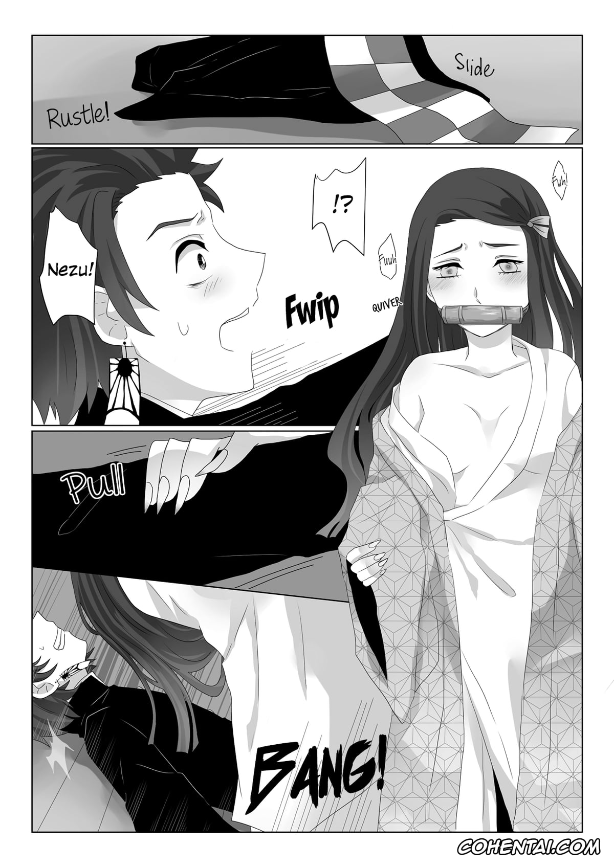 Kimetsu No Yaiba | Demon Slayer xxx, Nezuko Kamado xxx, Tanjirou Kamado xxx, Rakurai (Kimetsu no Yaiba), pagina 7