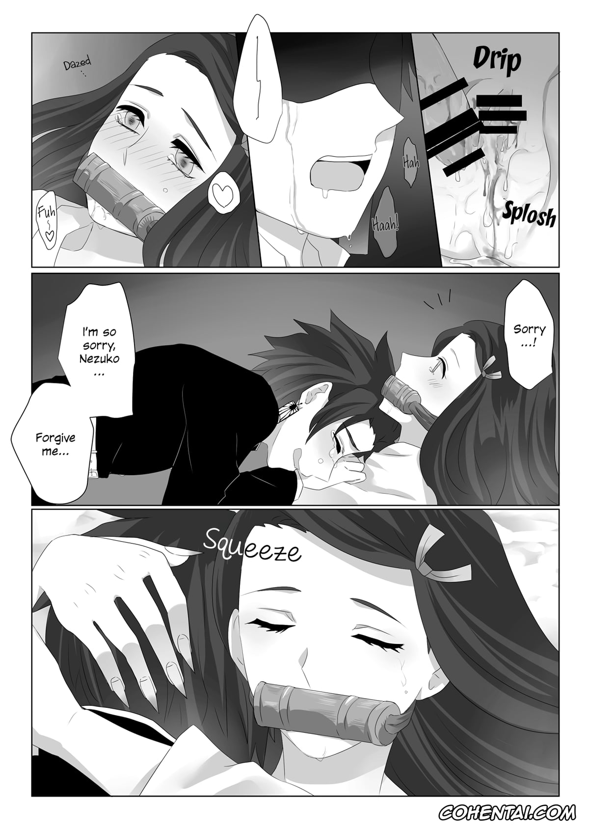 Kimetsu No Yaiba | Demon Slayer porno, Nezuko Kamado porno, Tanjirou Kamado porno, Rakurai (Kimetsu no Yaiba), pagina 14