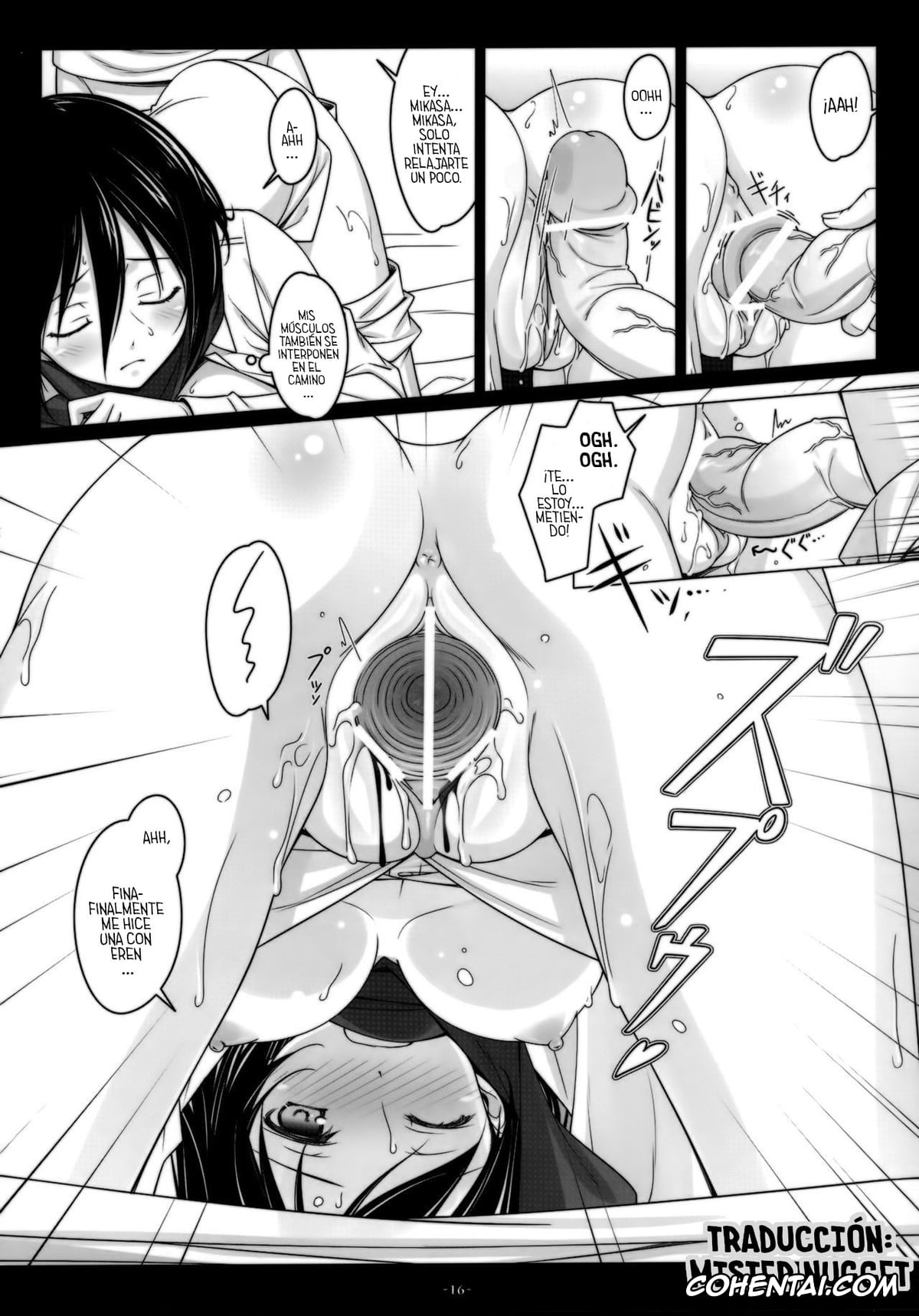 Shingeki No Kyojin | Attack On Titan porno, Eren Jaeger porno, Krista Lenz porno, Mikasa Ackerman porno, ATTACK ON MIKASA (Shingeki no Kyojin), pagina 14