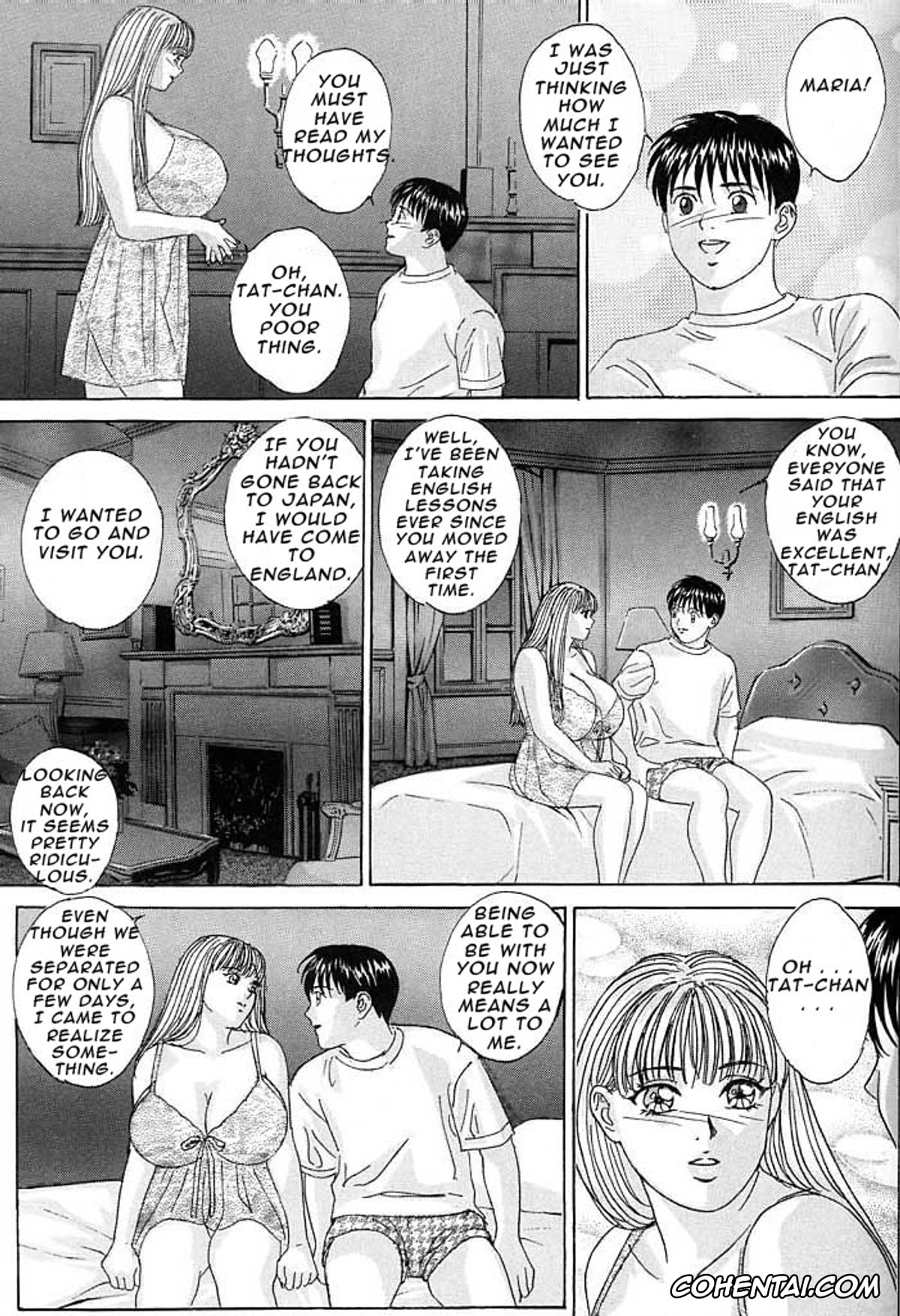 Manga porno, Tankoubon porno, BLUE EYES Vol. 3, pagina 92