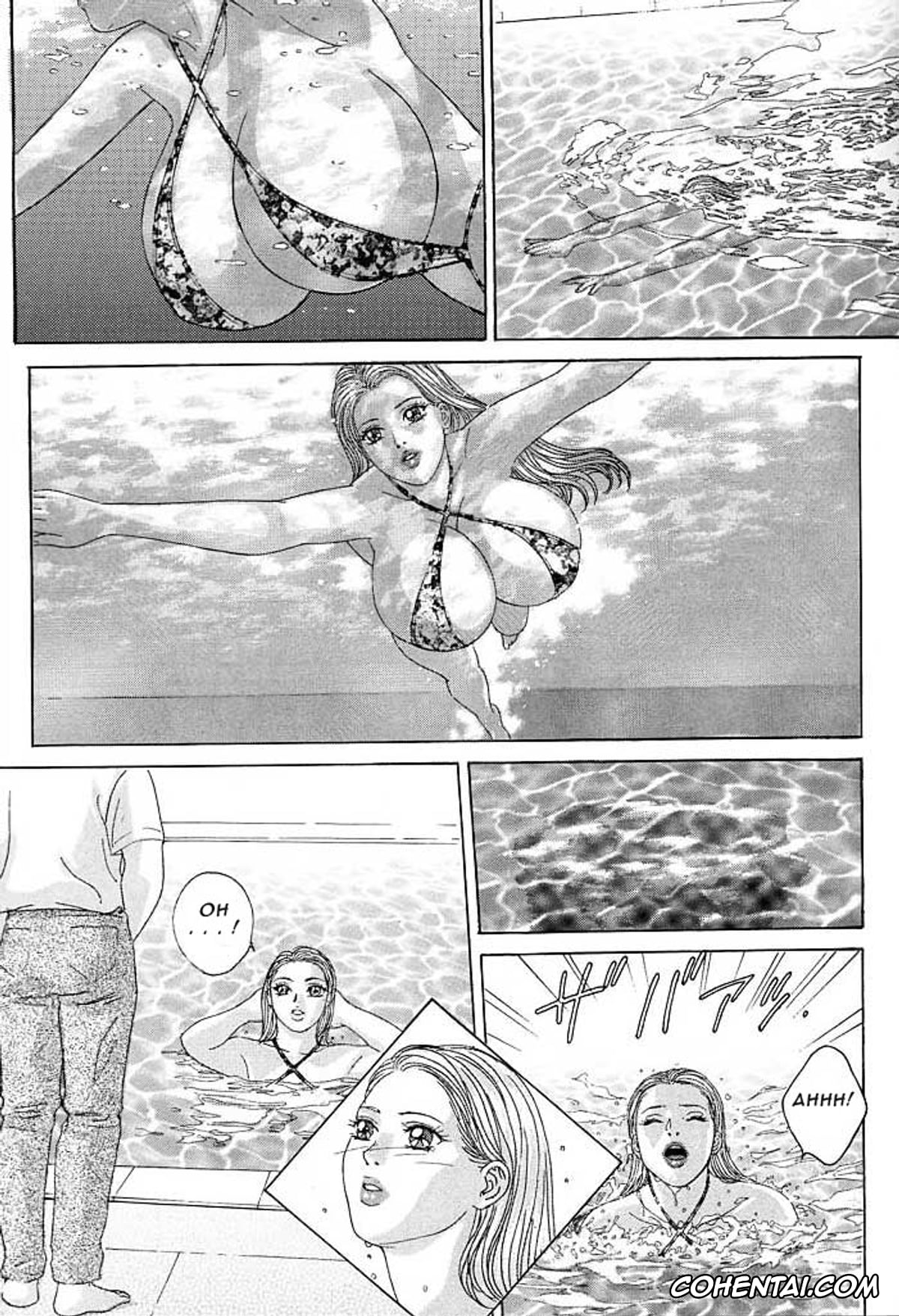 Manga porno, Tankoubon porno, BLUE EYES Vol. 3, pagina 98