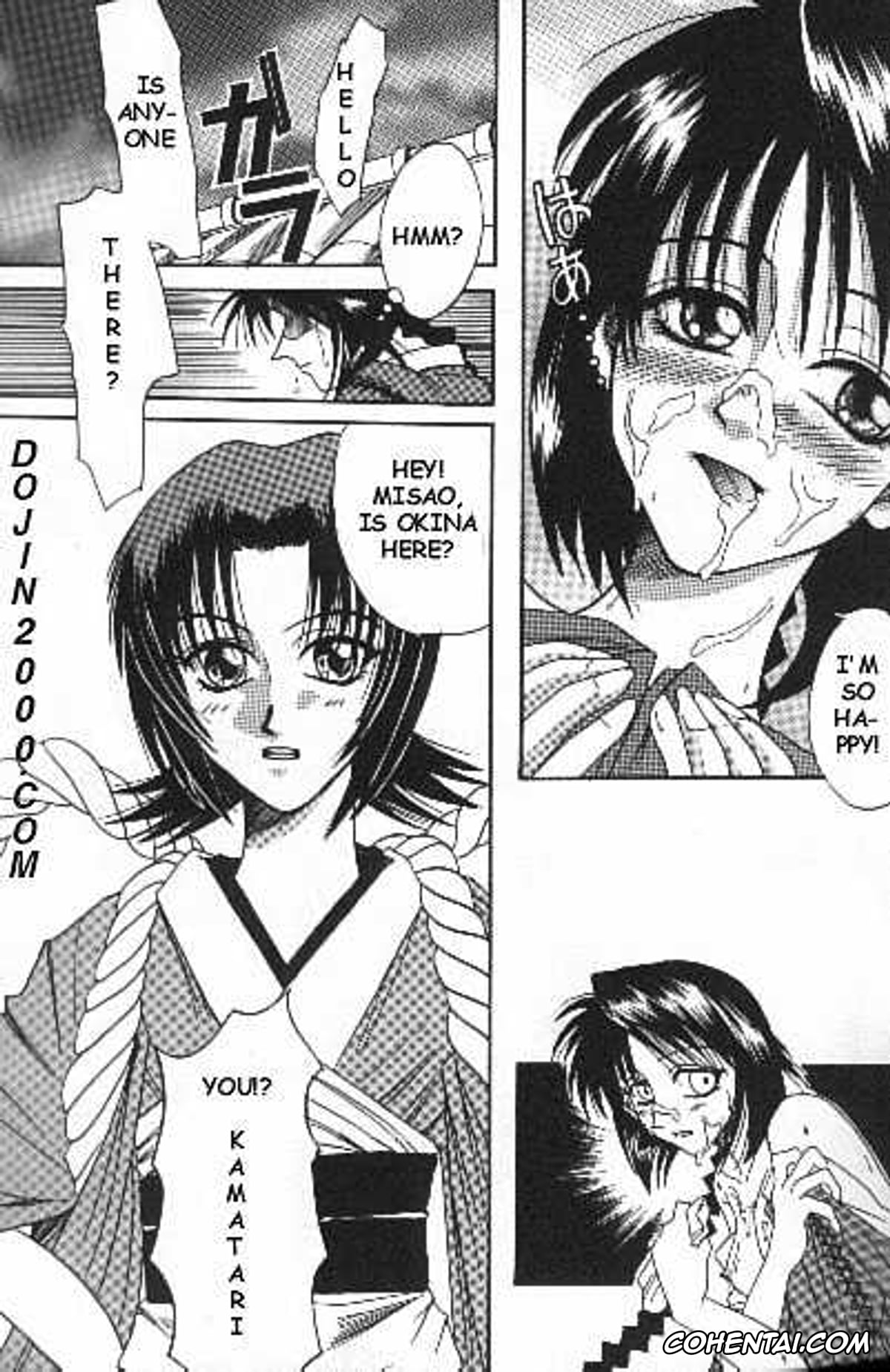 Rurouni Kenshin | Samurai X hentai, Kamatari Honjou hentai, Misao Makimachi hentai, Misao / Miracle Action Ball (Rurouni Kenshin), pagina 3