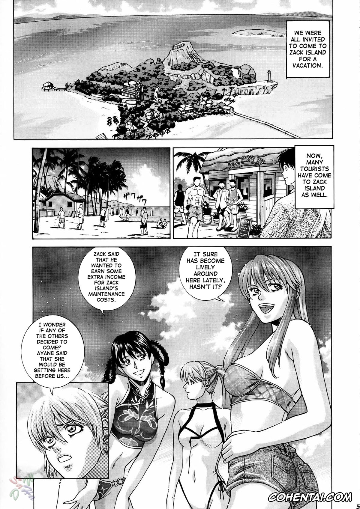 Dead or Alive porno, Hitomi porno, Kasumi porno, Lei Fang porno, HITOMI (Dead or Alive), pagina 5