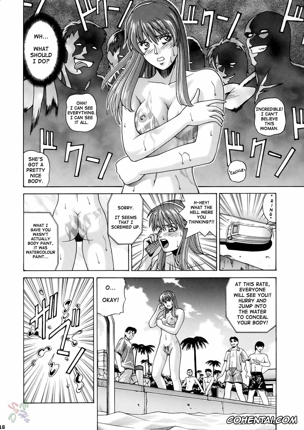 Dead or Alive xxx, Hitomi xxx, Kasumi xxx, Lei Fang xxx, HITOMI (Dead or Alive), pagina 16