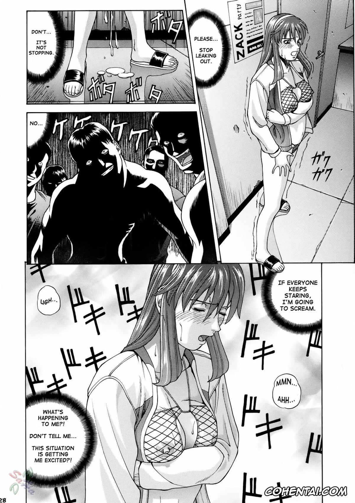 Dead or Alive xxx, Hitomi xxx, Kasumi xxx, Lei Fang xxx, HITOMI (Dead or Alive), pagina 28