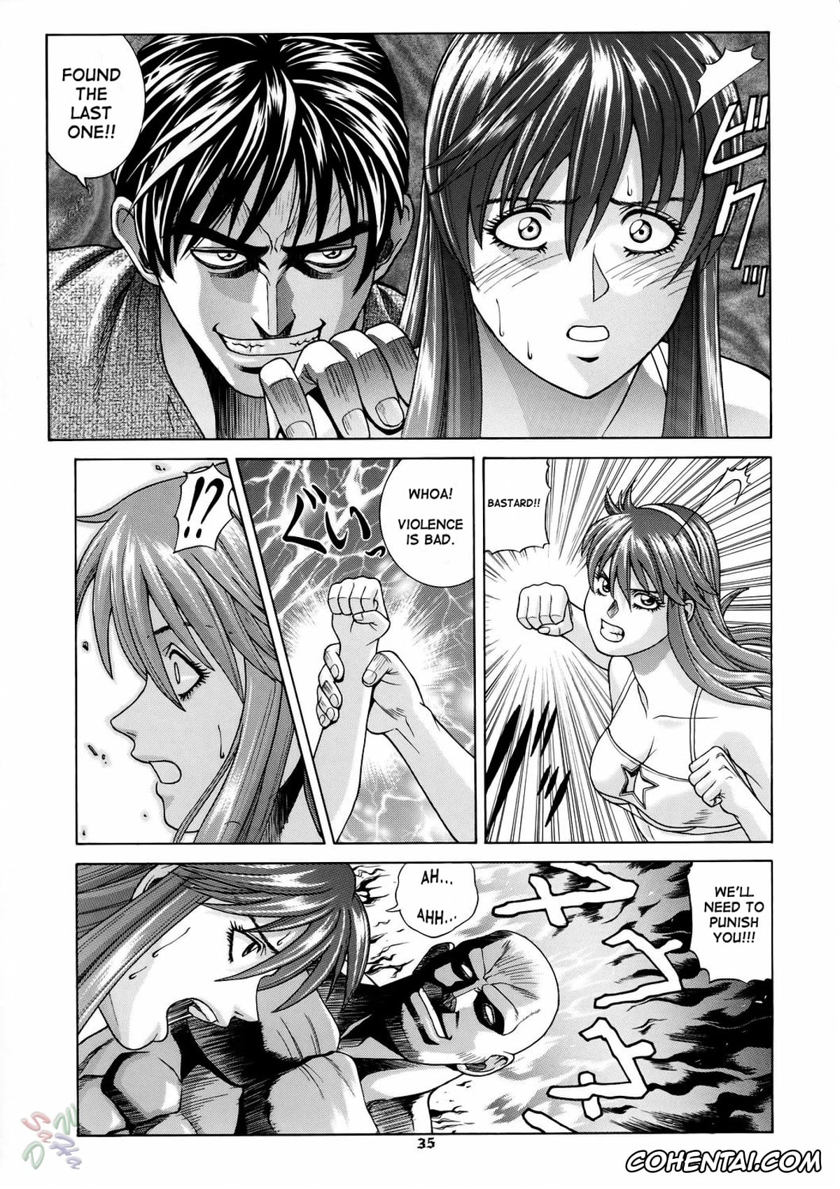 Dead or Alive porno, Hitomi porno, Kasumi porno, Lei Fang porno, HITOMI (Dead or Alive), pagina 35
