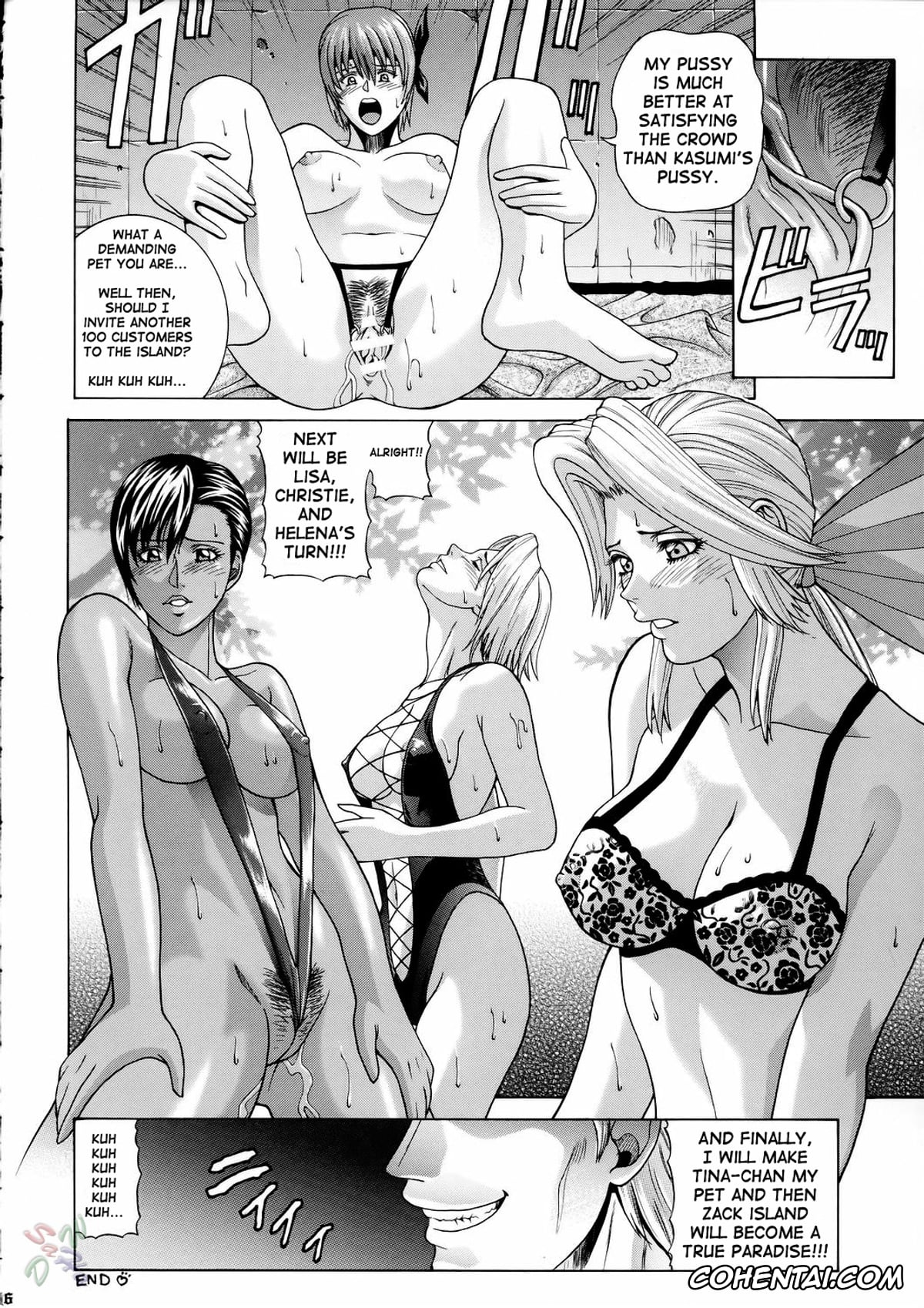 Dead or Alive porno, Hitomi porno, Kasumi porno, Lei Fang porno, HITOMI (Dead or Alive), pagina 56