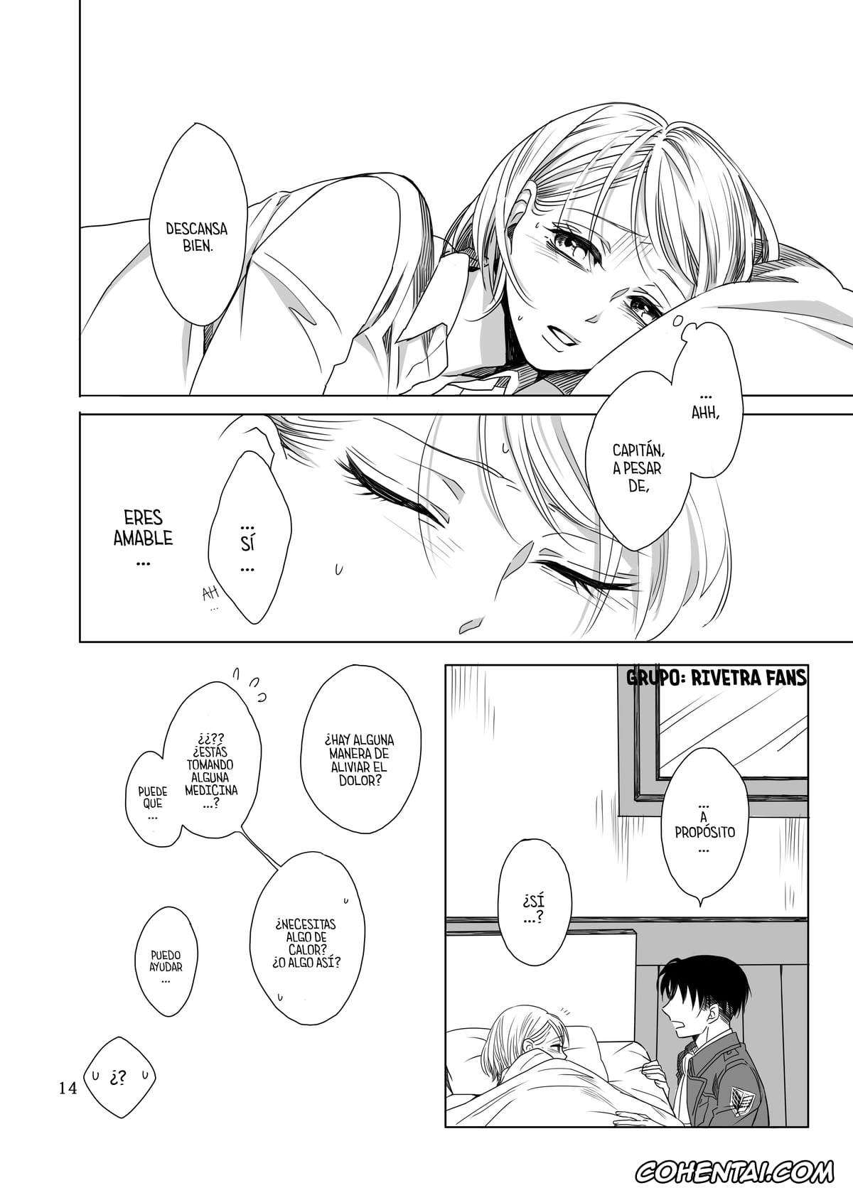 Shingeki No Kyojin | Attack On Titan xxx, Levi Ackerman xxx, Petra Ral xxx, Un momento delicado (Shingeki no Kyojin), pagina 13