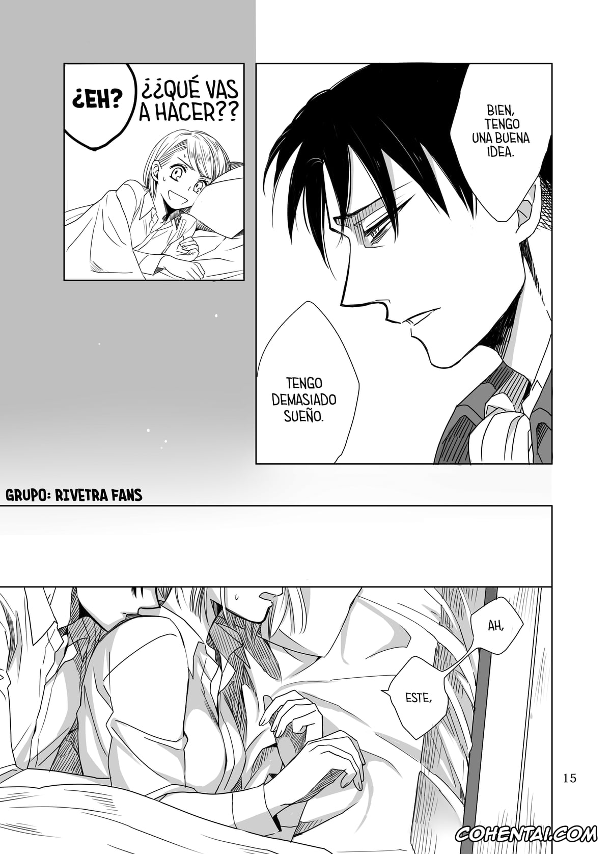 Shingeki No Kyojin | Attack On Titan porno, Levi Ackerman porno, Petra Ral porno, Un momento delicado (Shingeki no Kyojin), pagina 14