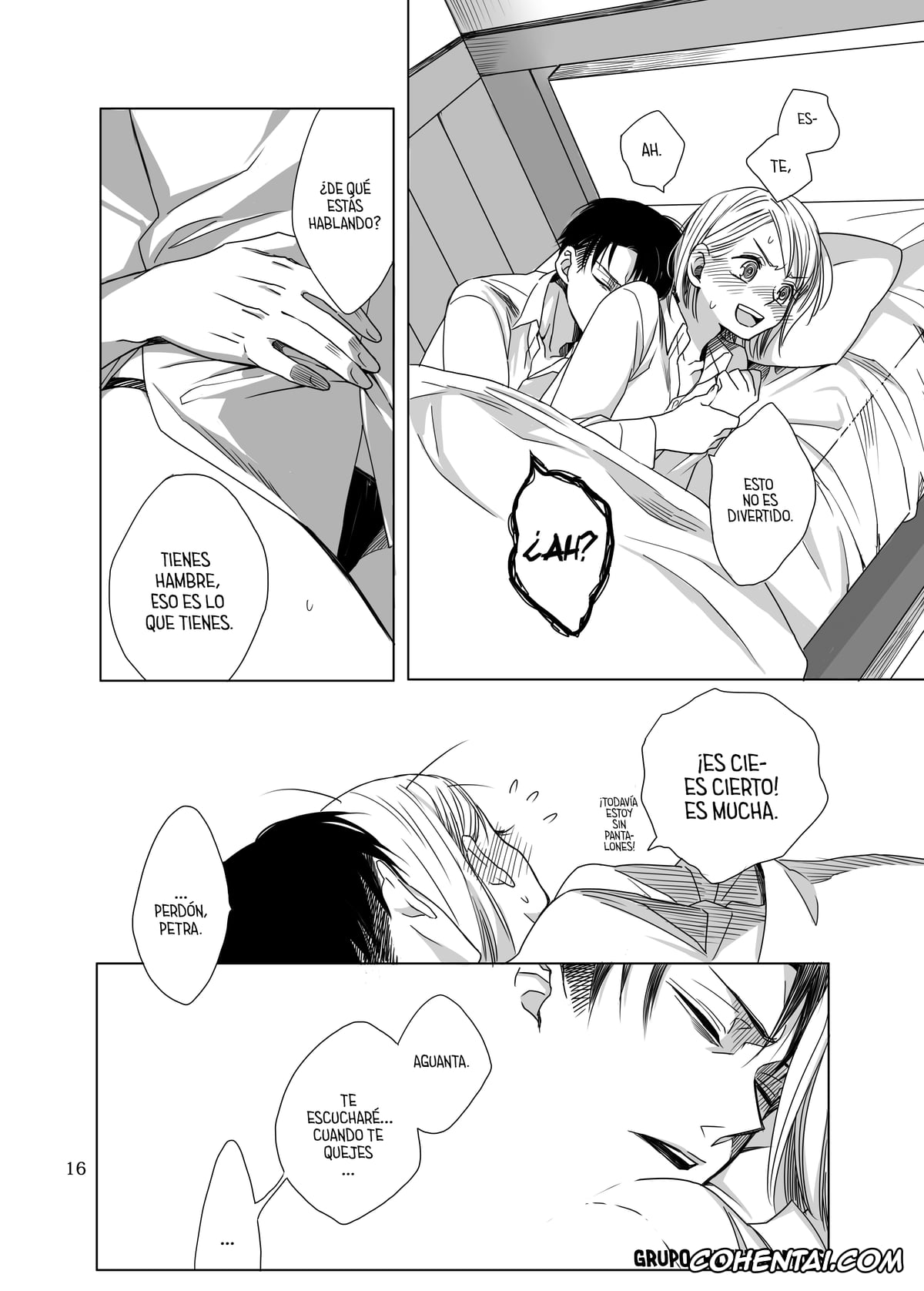 Shingeki No Kyojin | Attack On Titan hentai, Levi Ackerman hentai, Petra Ral hentai, Un momento delicado (Shingeki no Kyojin), pagina 15