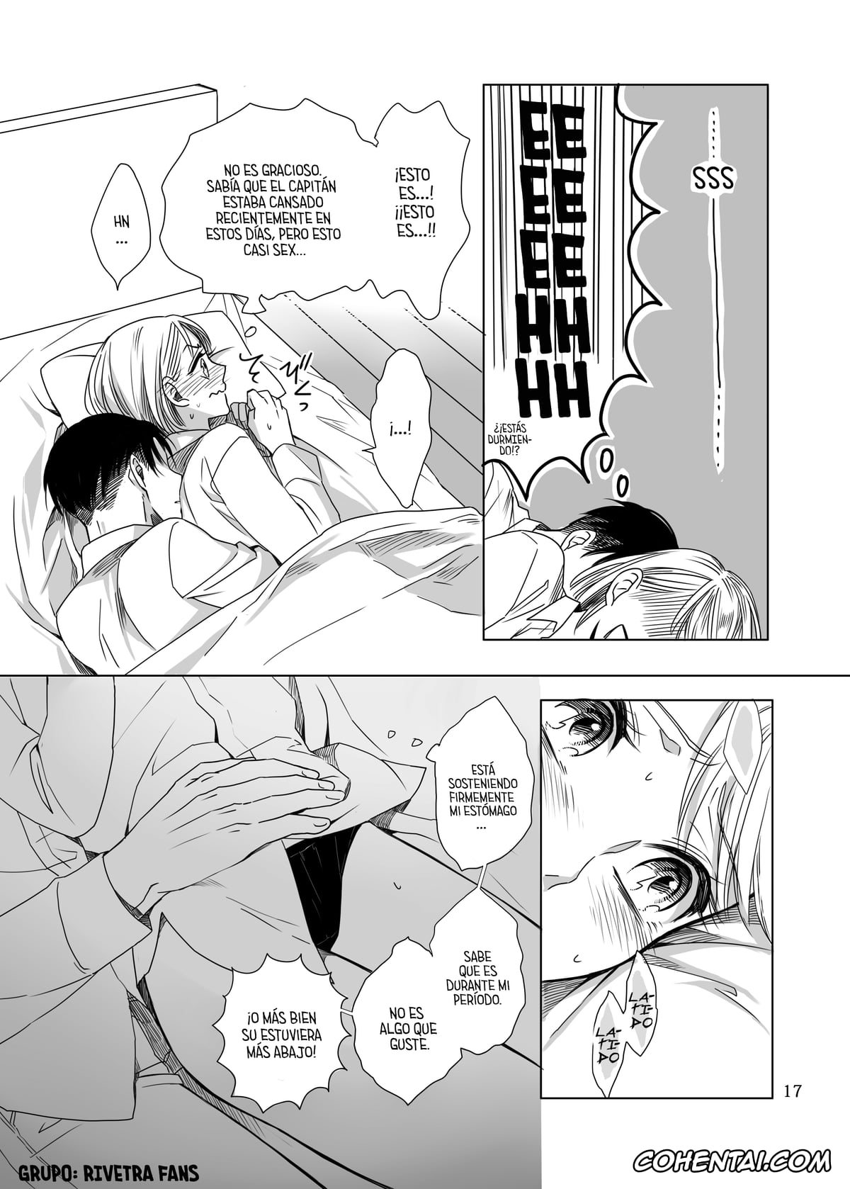 Shingeki No Kyojin | Attack On Titan xxx, Levi Ackerman xxx, Petra Ral xxx, Un momento delicado (Shingeki no Kyojin), pagina 16