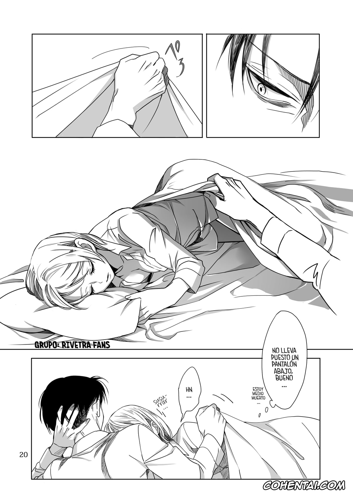 Shingeki No Kyojin | Attack On Titan xxx, Levi Ackerman xxx, Petra Ral xxx, Un momento delicado (Shingeki no Kyojin), pagina 19