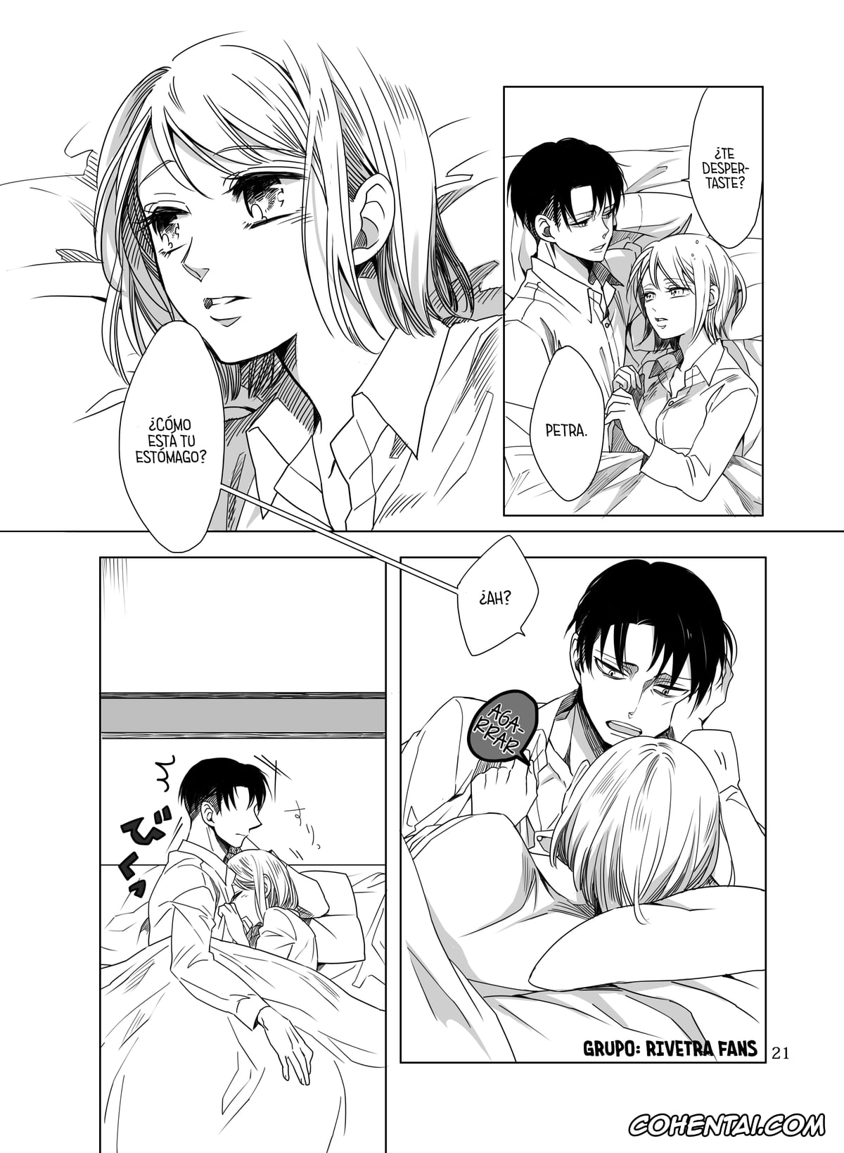 Shingeki No Kyojin | Attack On Titan porno, Levi Ackerman porno, Petra Ral porno, Un momento delicado (Shingeki no Kyojin), pagina 20