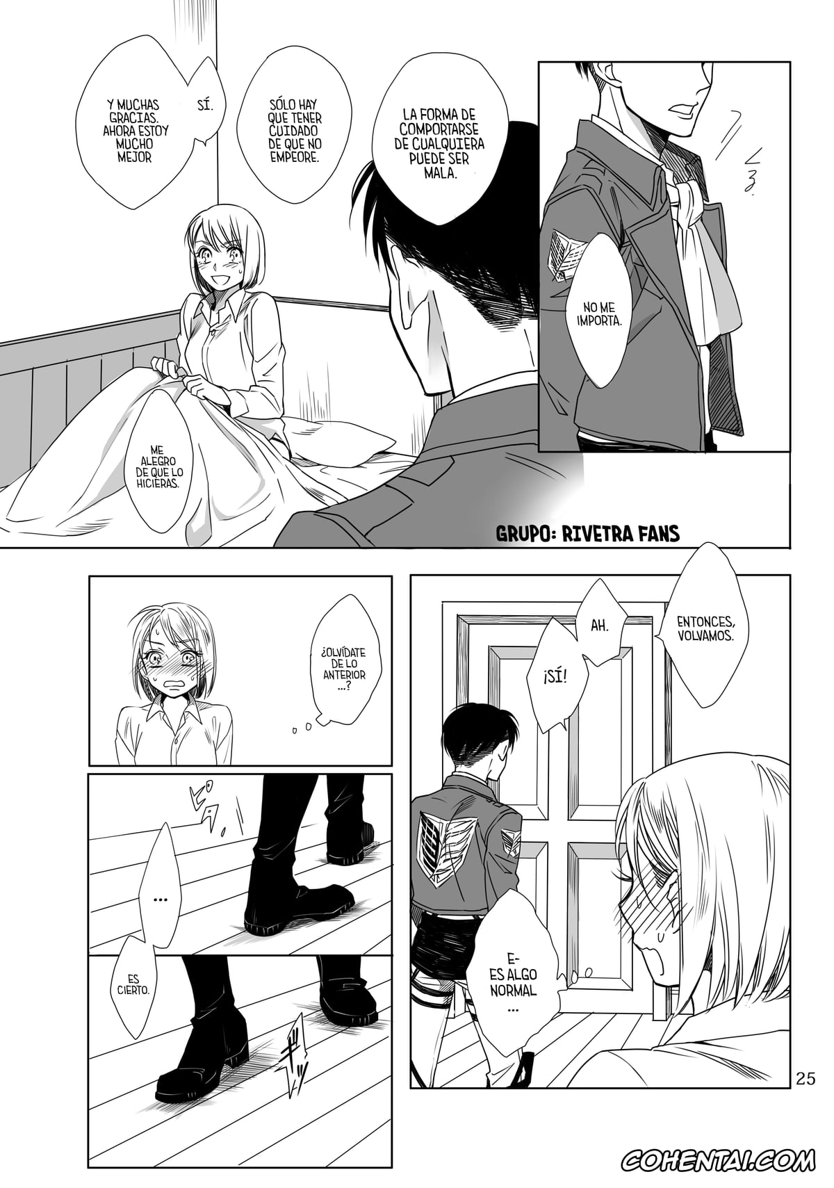 Shingeki No Kyojin | Attack On Titan hentai, Levi Ackerman hentai, Petra Ral hentai, Un momento delicado (Shingeki no Kyojin), pagina 24