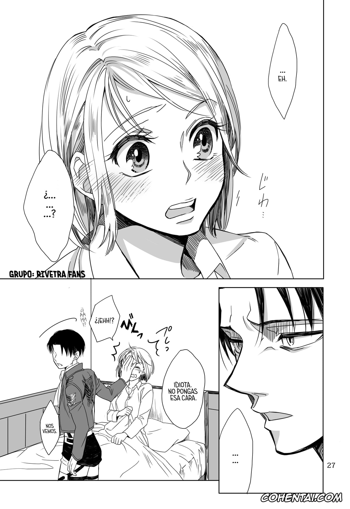 Shingeki No Kyojin | Attack On Titan porno, Levi Ackerman porno, Petra Ral porno, Un momento delicado (Shingeki no Kyojin), pagina 26