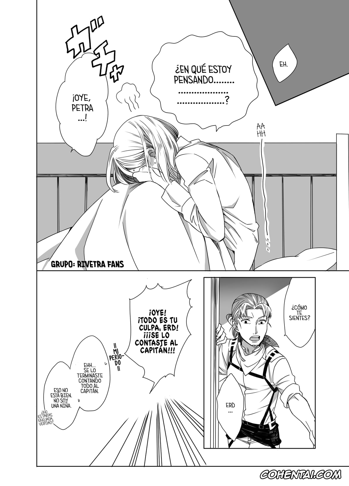 Shingeki No Kyojin | Attack On Titan porno, Levi Ackerman porno, Petra Ral porno, Un momento delicado (Shingeki no Kyojin), pagina 29