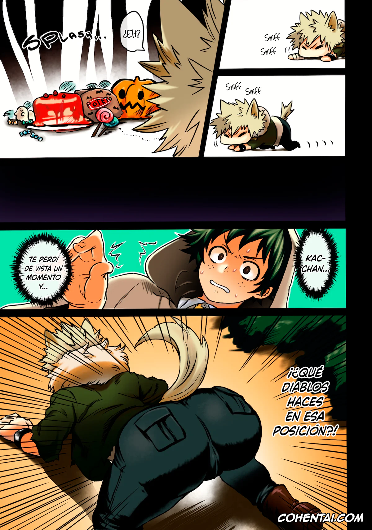 My Hero Academia | Boku No Hero Academia hentai, Izuku Midoriya hentai, Katsuki Bakugou hentai, Osananajimi Tekiara Chiryou (Boku no Hero Academia), pagina 9