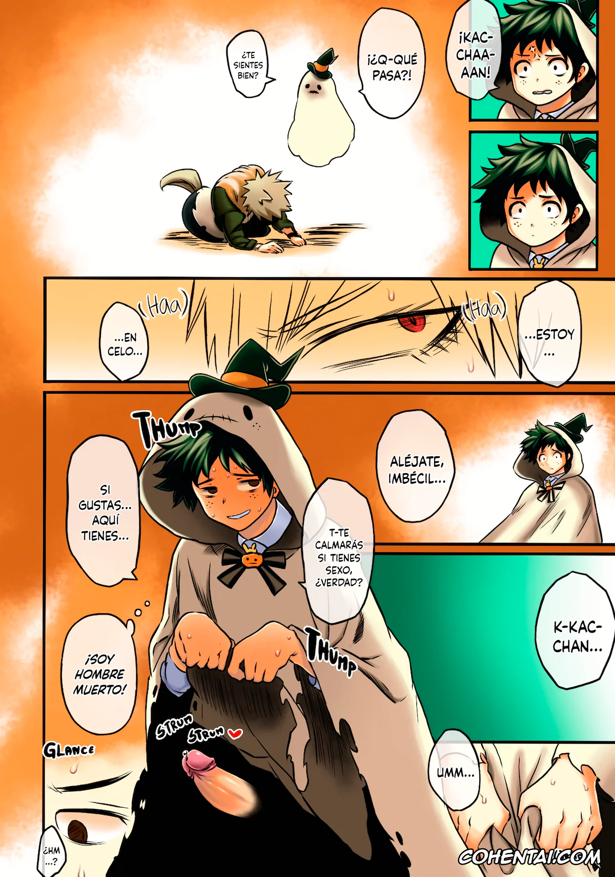 My Hero Academia | Boku No Hero Academia xxx, Izuku Midoriya xxx, Katsuki Bakugou xxx, Osananajimi Tekiara Chiryou (Boku no Hero Academia), pagina 16