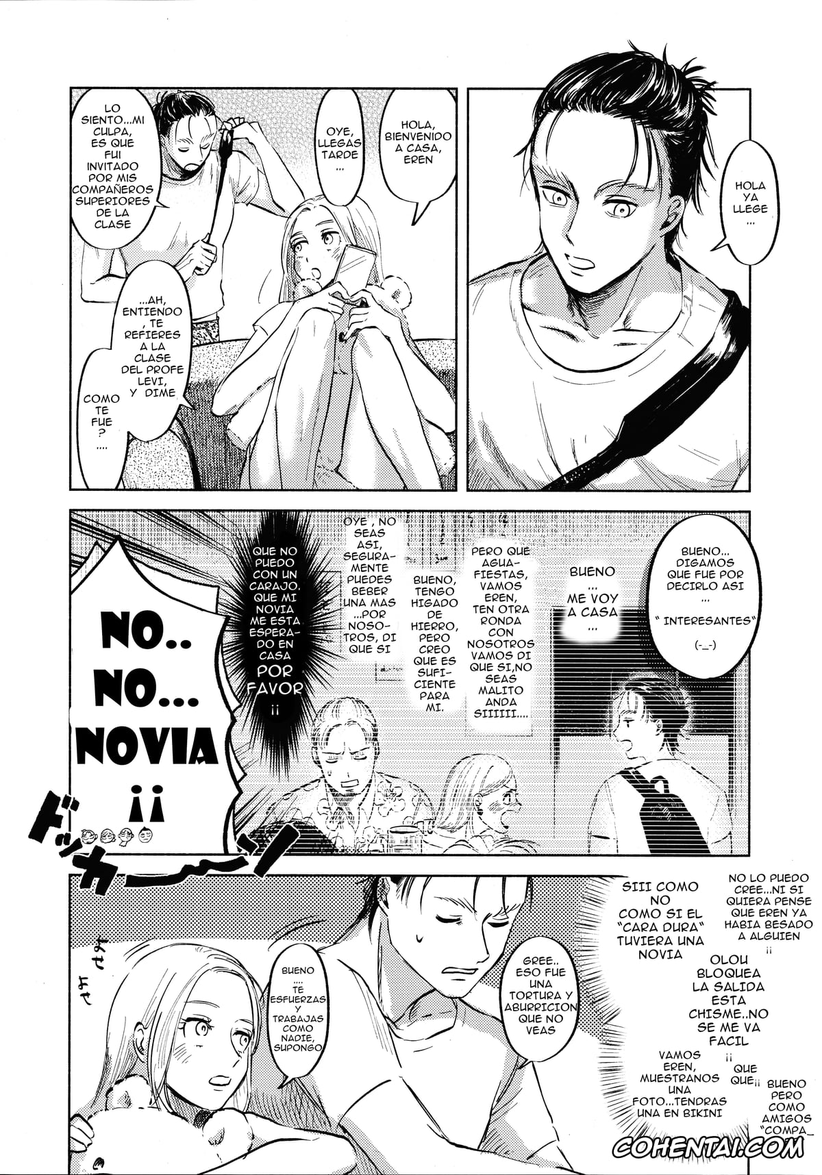 Shingeki No Kyojin | Attack On Titan hentai, Eren Jaeger hentai, Krista Lenz hentai, Ryuseigun ni Oyasumi (Shingeki no Kyojin), pagina 6