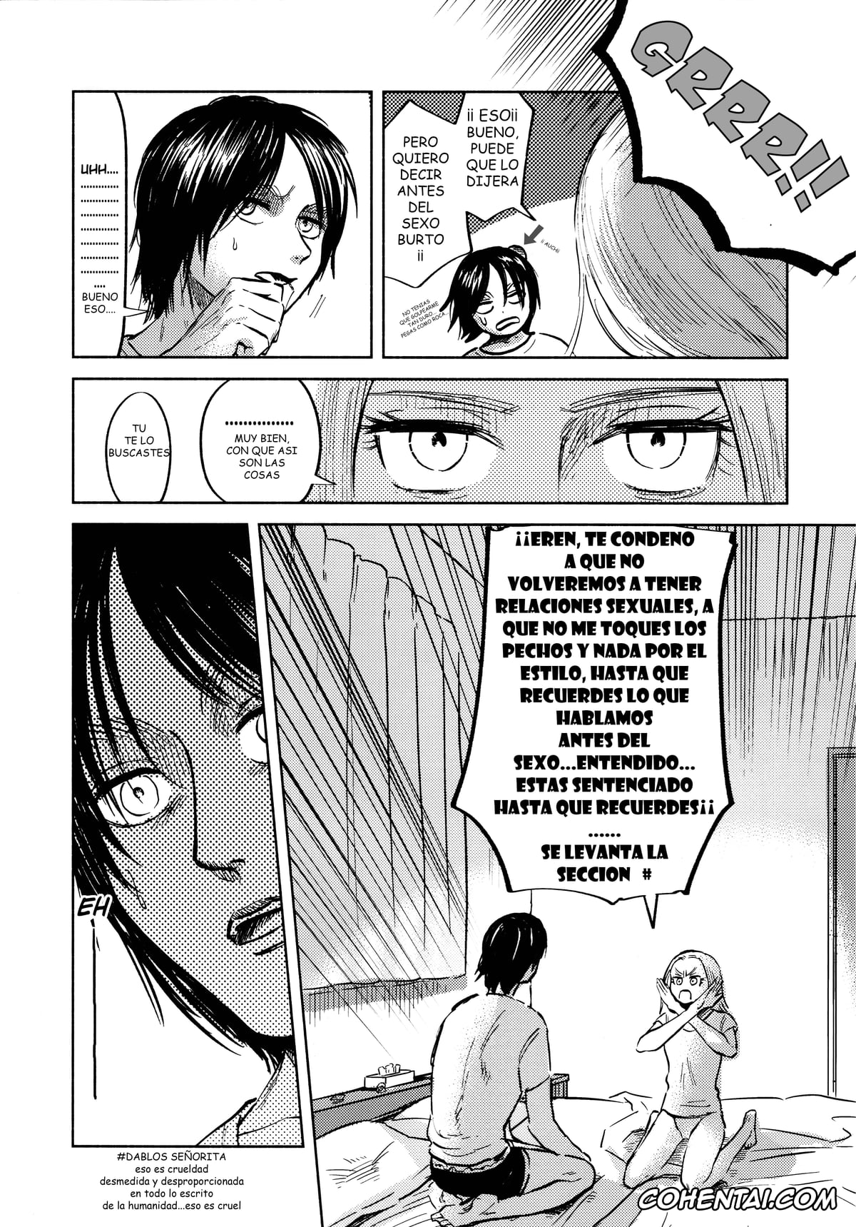 Shingeki No Kyojin | Attack On Titan porno, Eren Jaeger porno, Krista Lenz porno, Ryuseigun ni Oyasumi (Shingeki no Kyojin), pagina 14