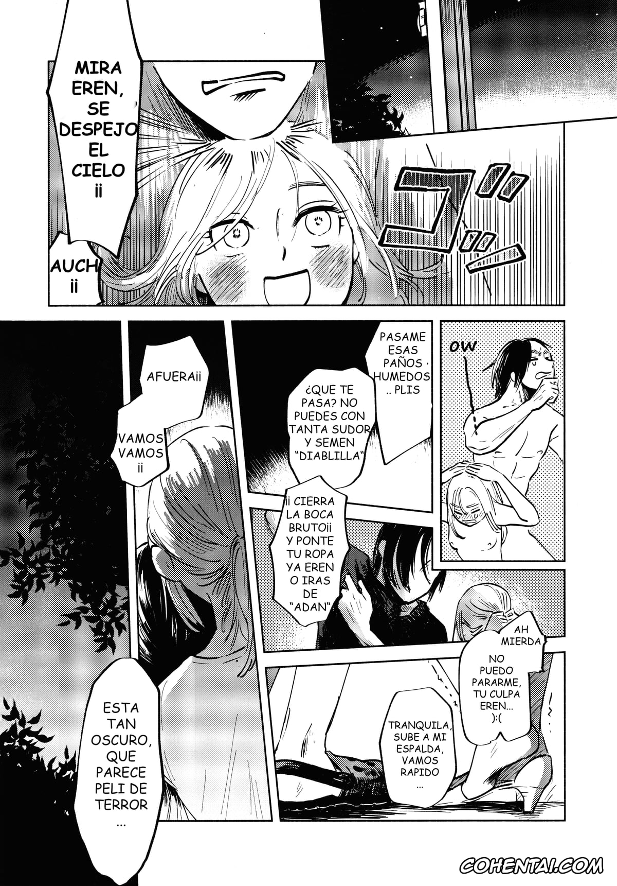 Shingeki No Kyojin | Attack On Titan hentai, Eren Jaeger hentai, Krista Lenz hentai, Ryuseigun ni Oyasumi (Shingeki no Kyojin), pagina 51