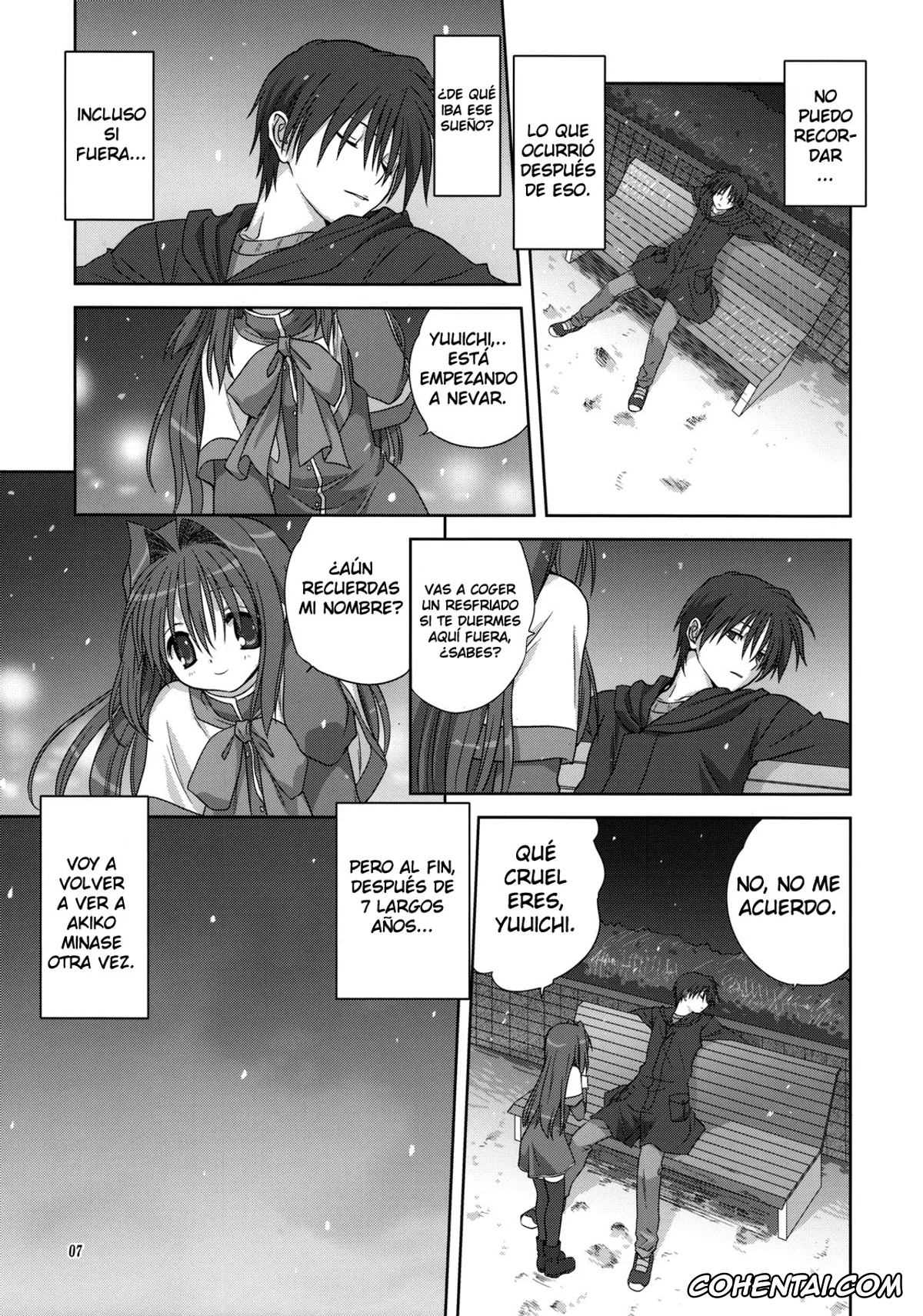 Kanon xxx, Akiko Minase xxx, Yuuichi Aizawa xxx, Akiko-san to Issho 4 (Kanon), pagina 7