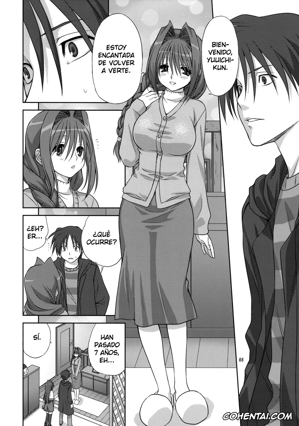 Kanon porno, Akiko Minase porno, Yuuichi Aizawa porno, Akiko-san to Issho 4 (Kanon), pagina 8