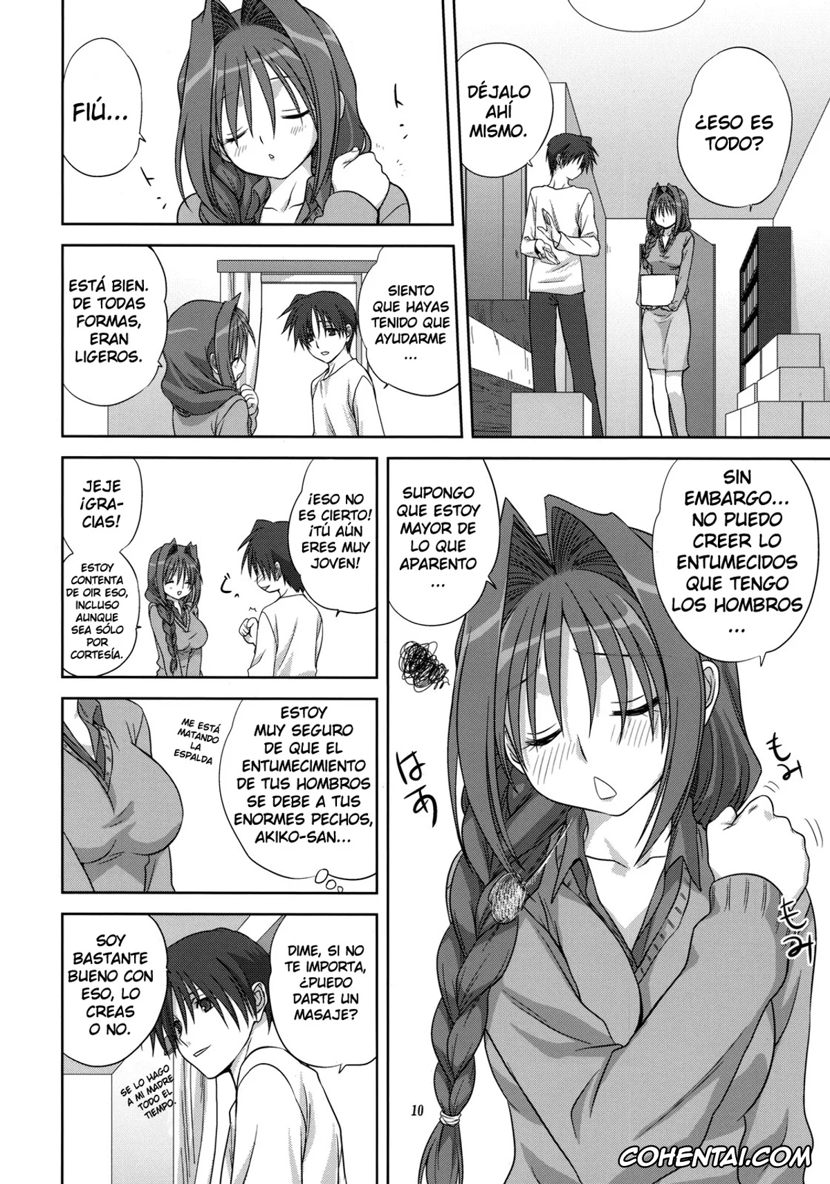 Kanon xxx, Akiko Minase xxx, Yuuichi Aizawa xxx, Akiko-san to Issho 4 (Kanon), pagina 10