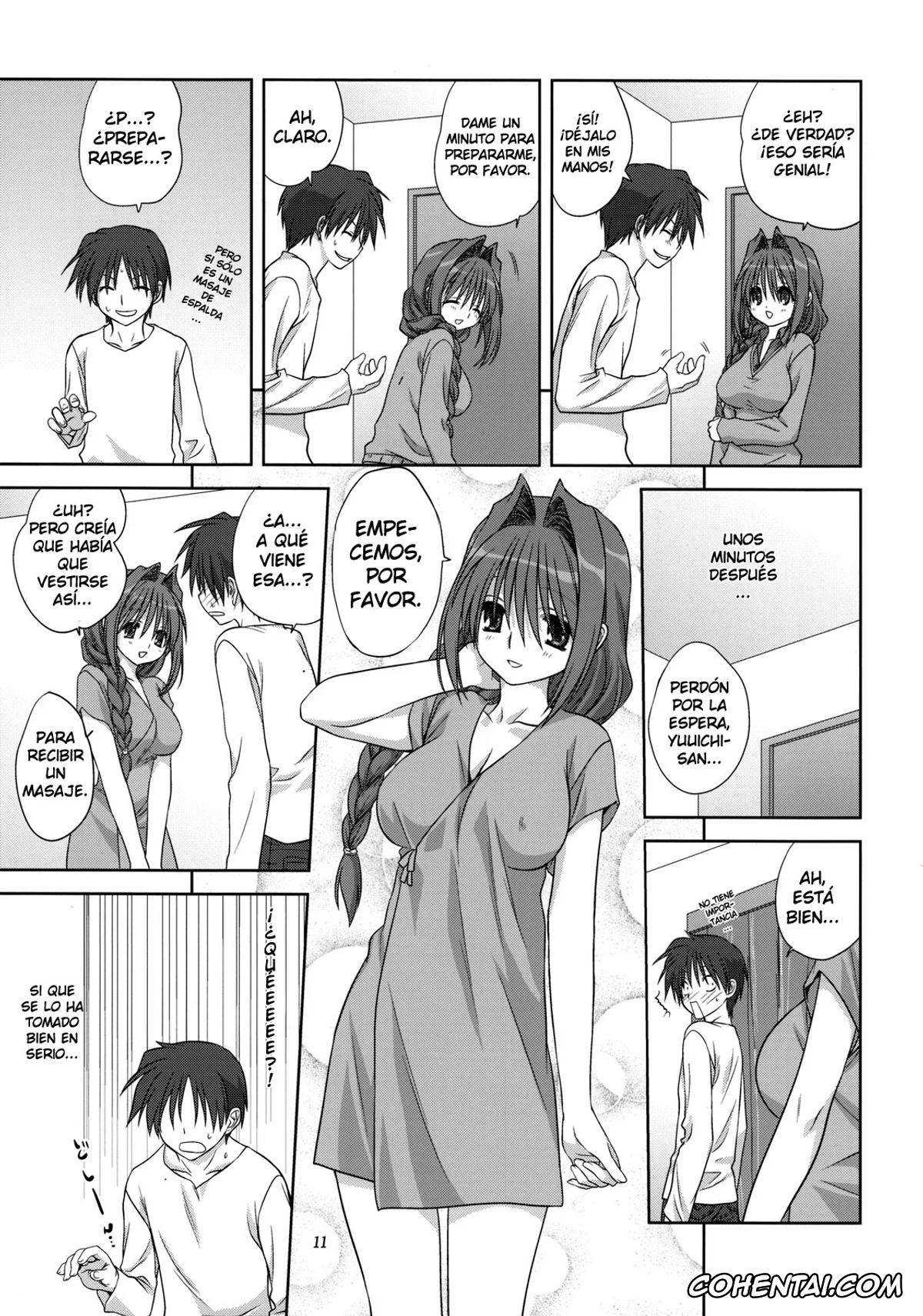 Kanon porno, Akiko Minase porno, Yuuichi Aizawa porno, Akiko-san to Issho 4 (Kanon), pagina 11