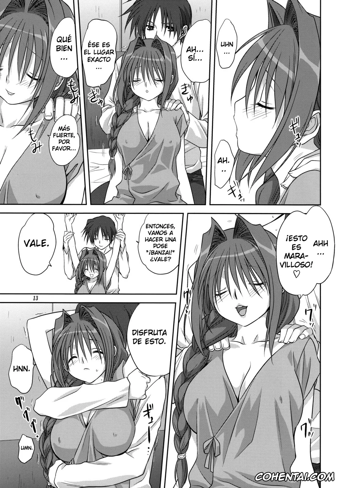 Kanon xxx, Akiko Minase xxx, Yuuichi Aizawa xxx, Akiko-san to Issho 4 (Kanon), pagina 13