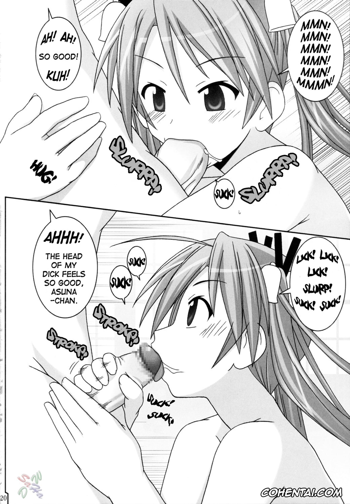 Mahou Sensei Negima hentai, Asuna Kagurazaka hentai, Asuna Only (Mahou Sensei Negima!), pagina 21