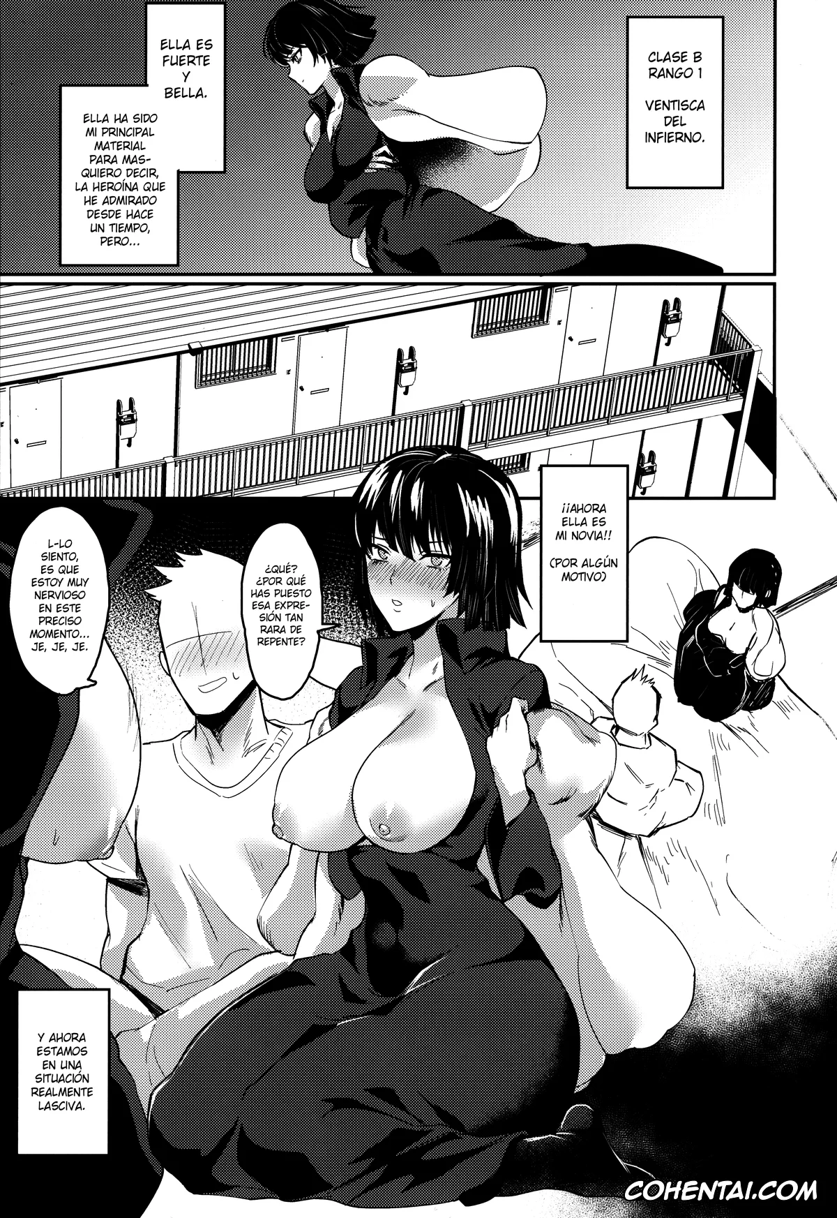 One Punch Man porno, Jigoku no Fubuki porno, Senritsu No Tatsumaki porno, Onee-chan to Issho (One Punch Man), pagina 2