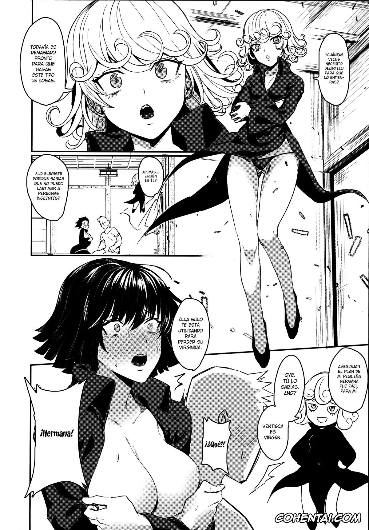 One Punch Man porno, Jigoku no Fubuki porno, Senritsu No Tatsumaki porno, Onee-chan to Issho (One Punch Man), pagina 5