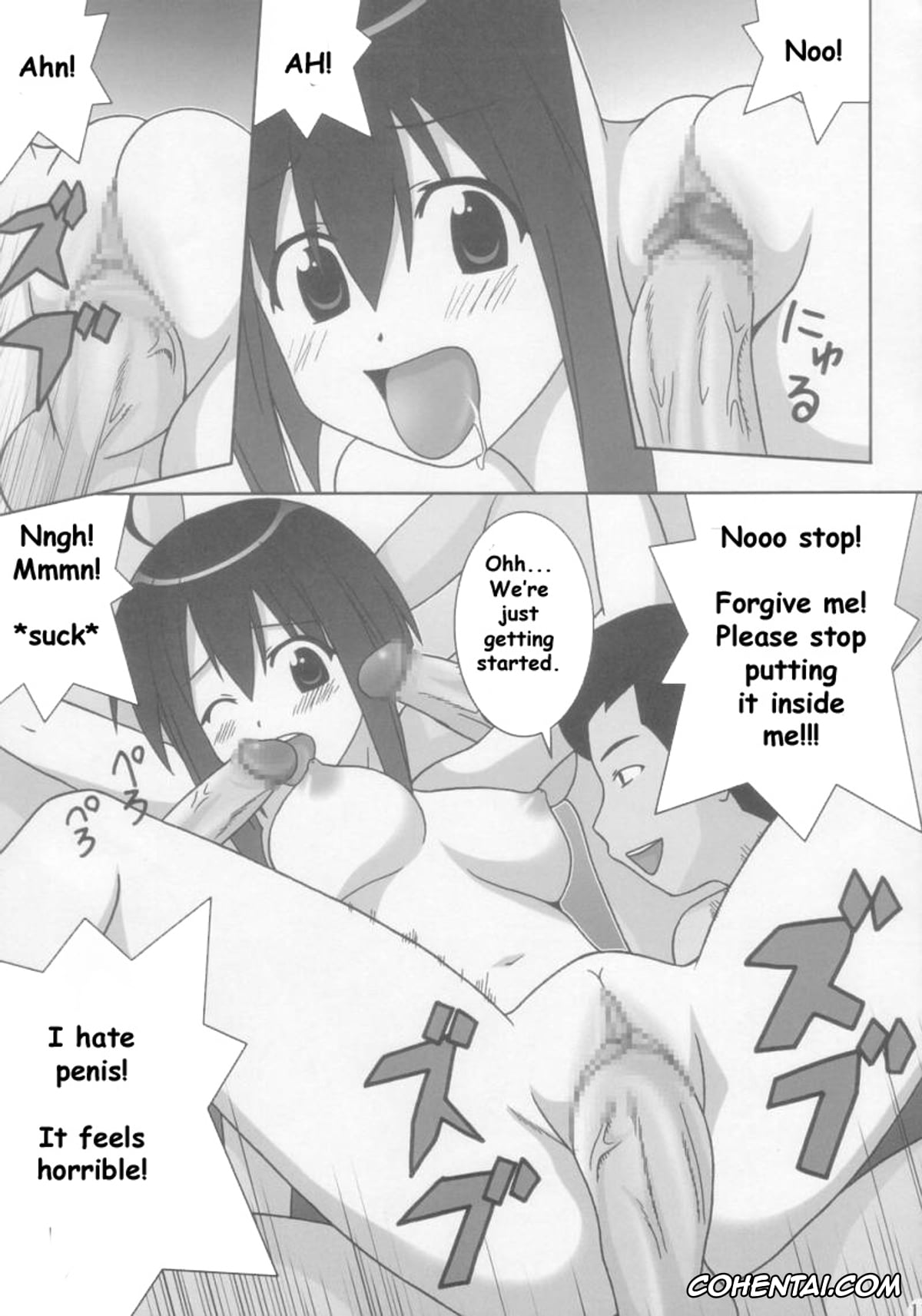 Mahou Sensei Negima porno, Asuna Kagurazaka porno, Nodoka Miyazaki porno, Chichi (Mahou Sensei Negima!), pagina 11