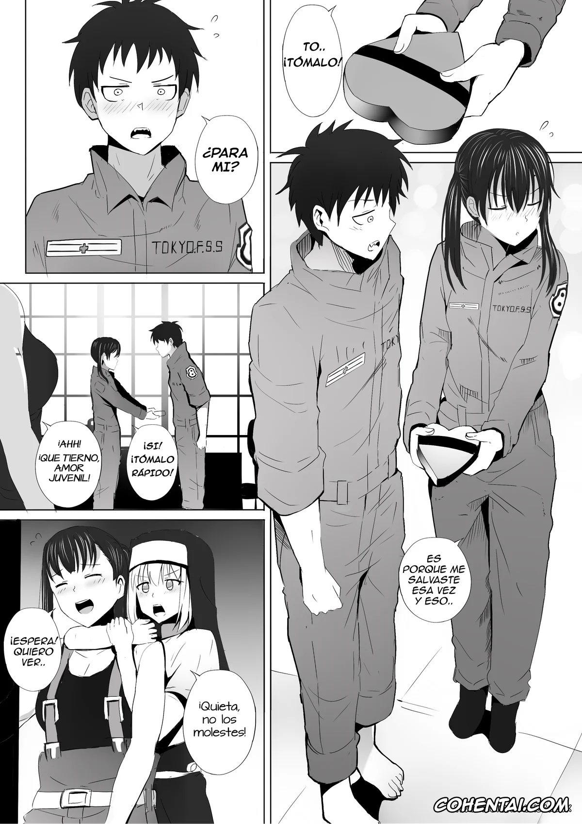 Enen No Shouboutai | Fire Force porno, Maki Oze porno, Shinra Kusakabe porno, Takehisa Hinawa porno, Tamaki Kotatsu porno, Honoo Neko no Ongaeshi + SP (Enen no Shouboutai), pagina 2