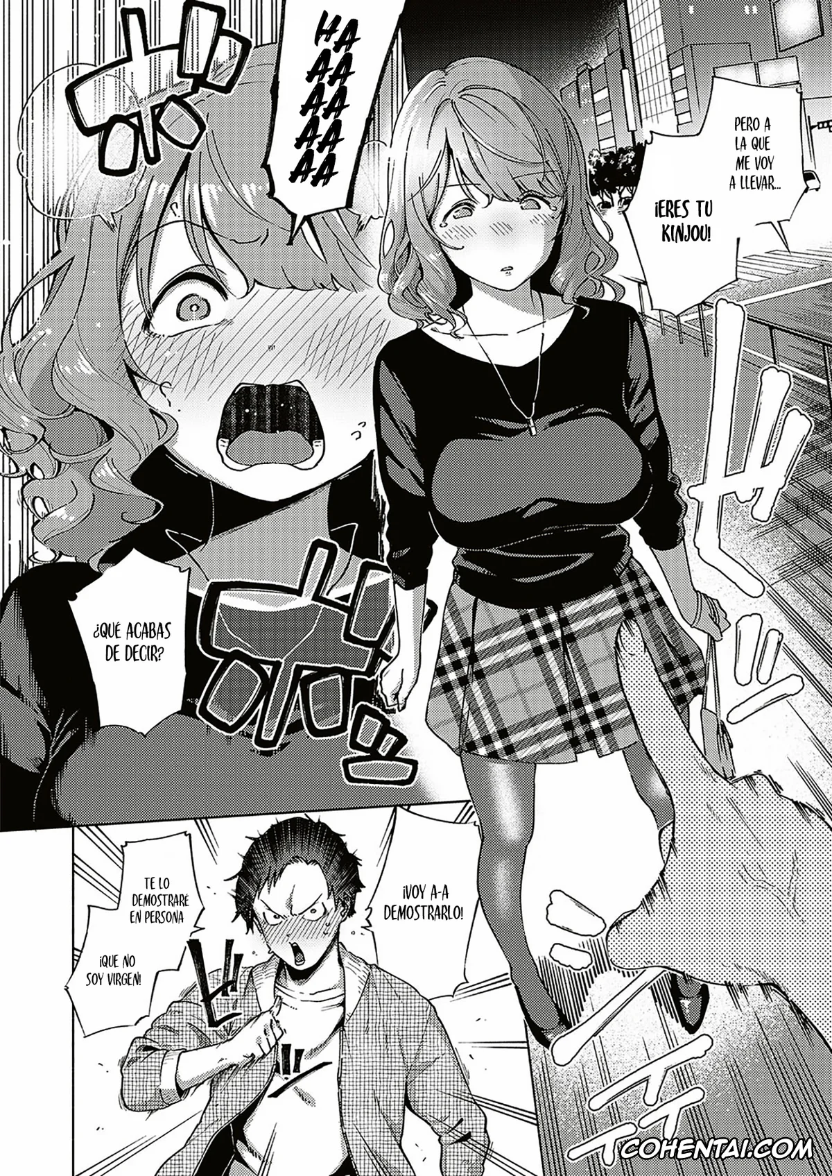 Revistas porno, COMIC ExE porno, Virgin Chauwa! (COMIC ExE 16), pagina 8