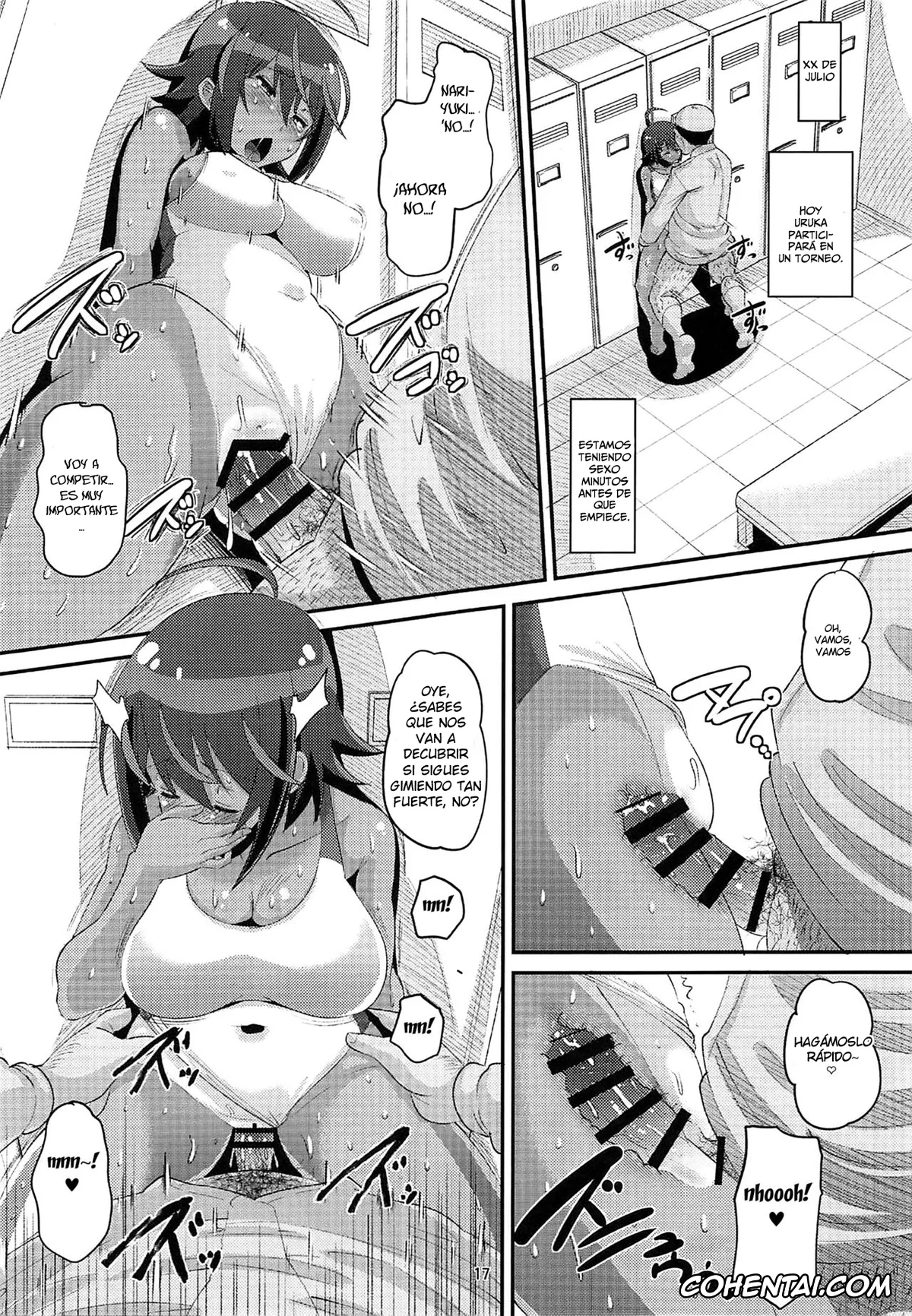 Bokutachi wa Benkyou ga Dekinai xxx, Uruka Takemoto xxx, Uruka no Saimin Benkyoukai (Bokutachi wa Benkyou ga Dekinai), pagina 16