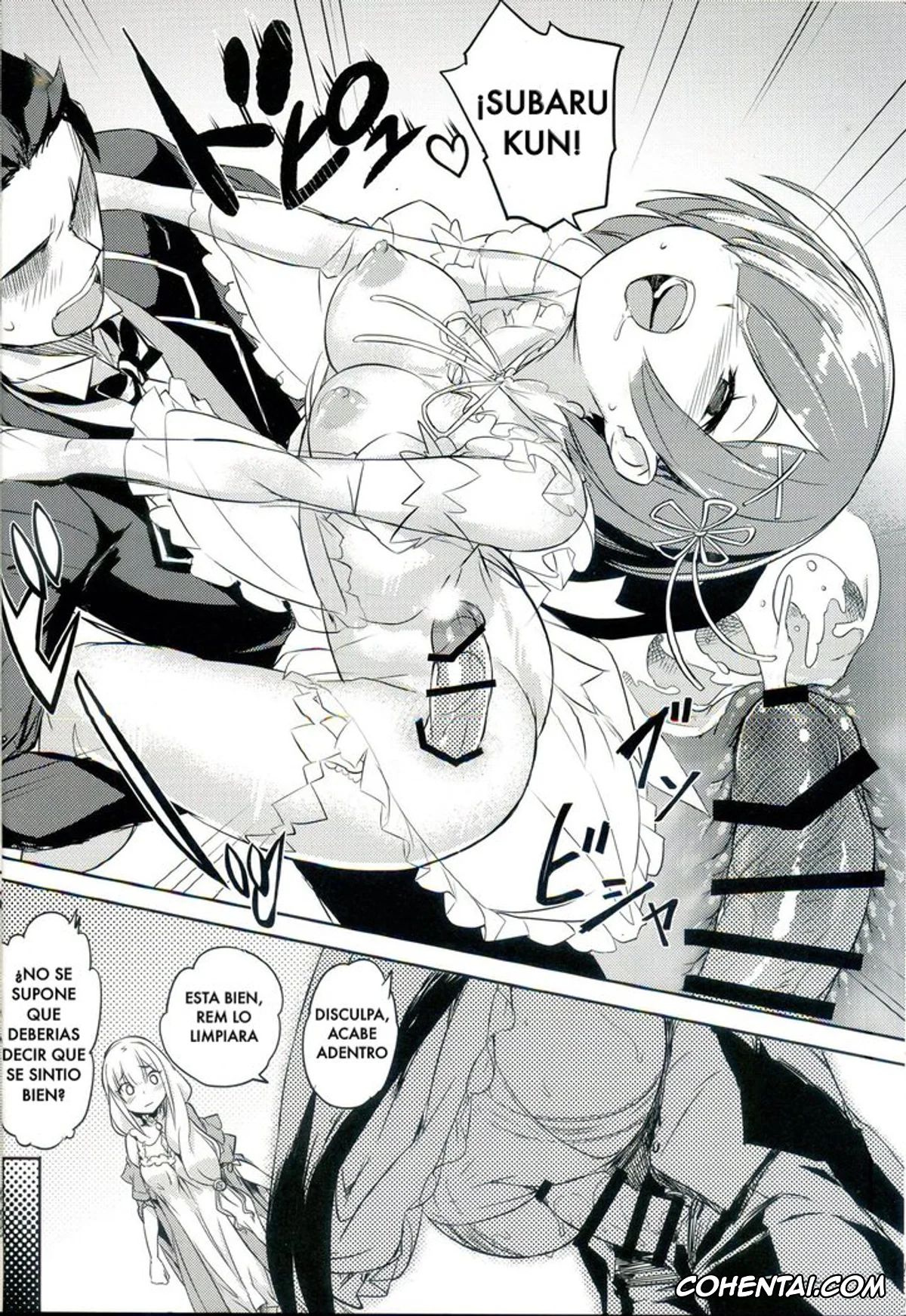 Re:Zero kara Hajimeru Isekai Seikatsu hentai, Emilia hentai, Rem hentai, Subaru Natsuki hentai, RE:Zero After Story (Re:Zero kara Hajimeru Isekai Seikatsu), pagina 9