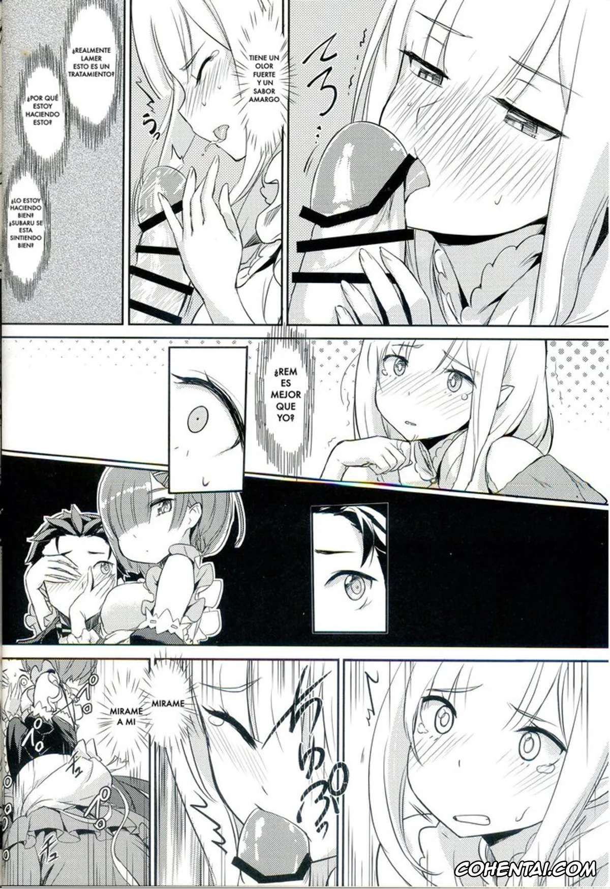 Re:Zero kara Hajimeru Isekai Seikatsu xxx, Emilia xxx, Rem xxx, Subaru Natsuki xxx, RE:Zero After Story (Re:Zero kara Hajimeru Isekai Seikatsu), pagina 13