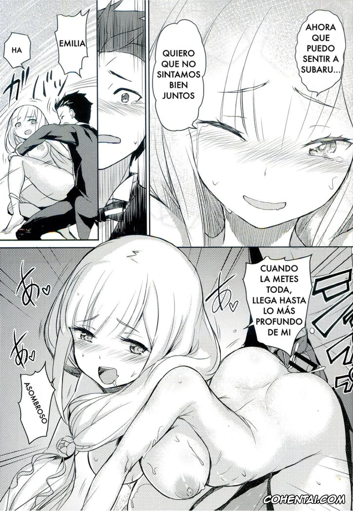 Re:Zero kara Hajimeru Isekai Seikatsu porno, Emilia porno, Rem porno, Subaru Natsuki porno, RE:Zero After Story (Re:Zero kara Hajimeru Isekai Seikatsu), pagina 20
