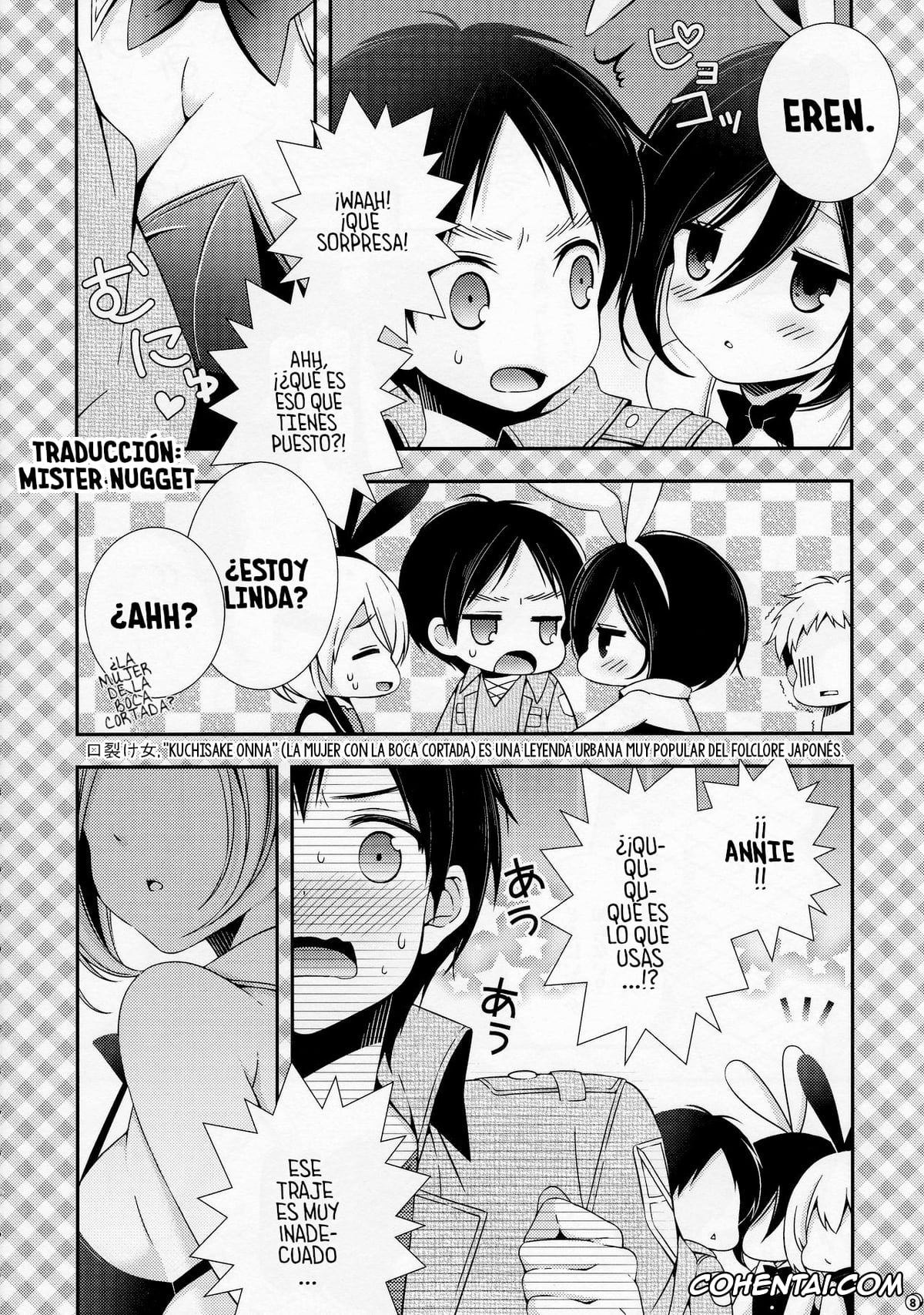 Shingeki No Kyojin | Attack On Titan porno, Eren Jaeger porno, Mikasa Ackerman porno, Bunny Girl no Mikasa to Eroi koto suru Hon (Shingeki no Kyojin), pagina 8
