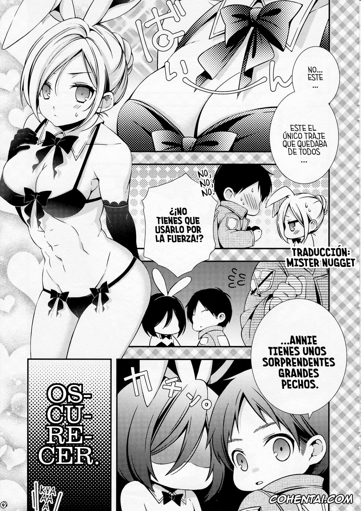 Shingeki No Kyojin | Attack On Titan hentai, Eren Jaeger hentai, Mikasa Ackerman hentai, Bunny Girl no Mikasa to Eroi koto suru Hon (Shingeki no Kyojin), pagina 9