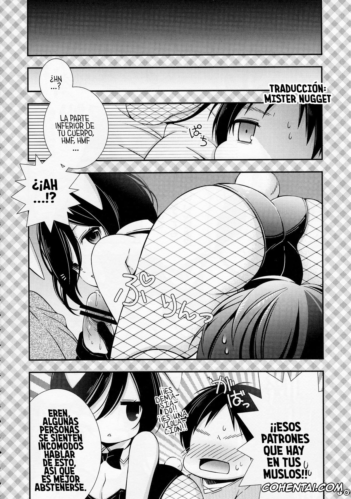 Shingeki No Kyojin | Attack On Titan xxx, Eren Jaeger xxx, Mikasa Ackerman xxx, Bunny Girl no Mikasa to Eroi koto suru Hon (Shingeki no Kyojin), pagina 10